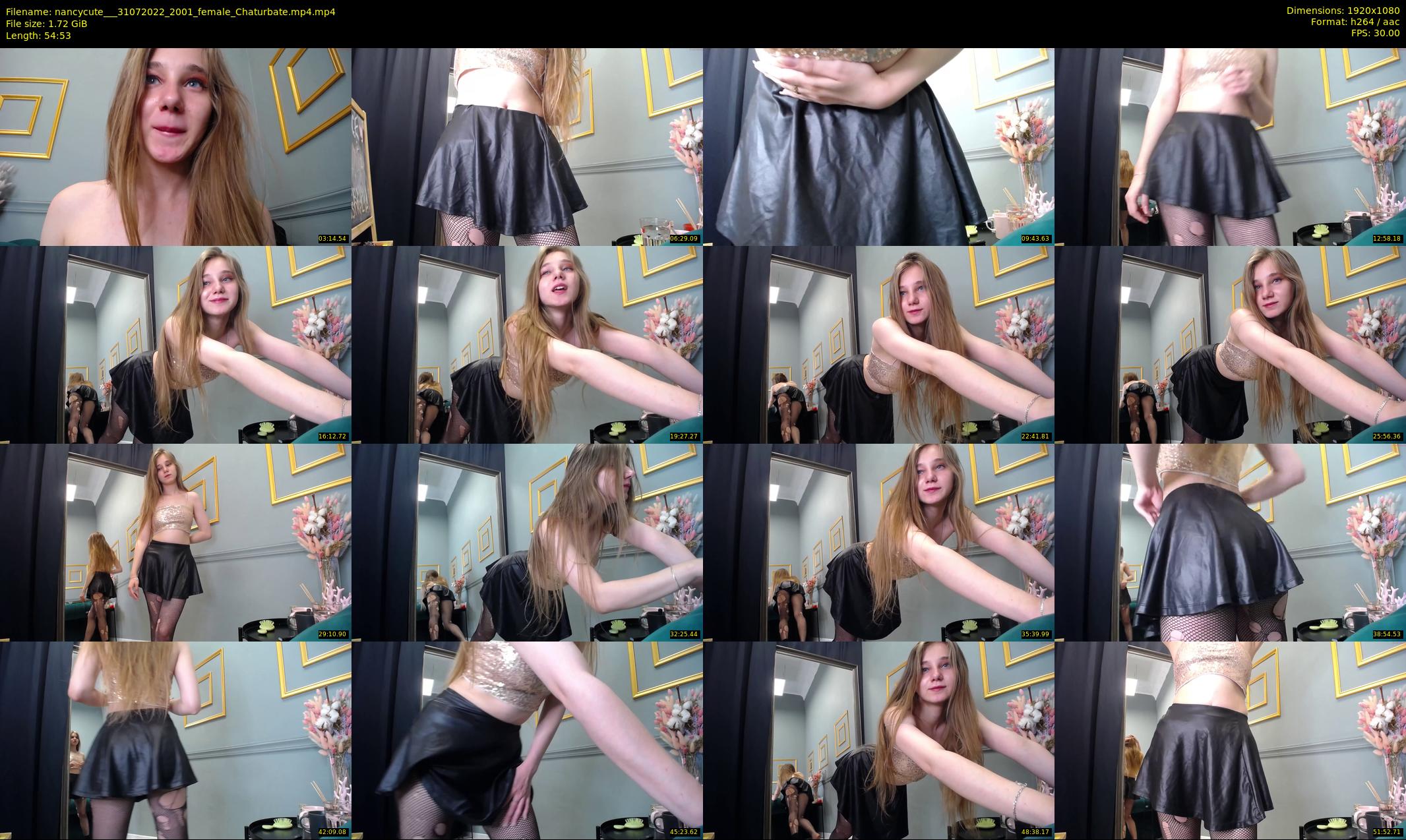 nancycute__ — 55 minute Chaturbate female cam show recording, 1080p, Jul 31, 2022