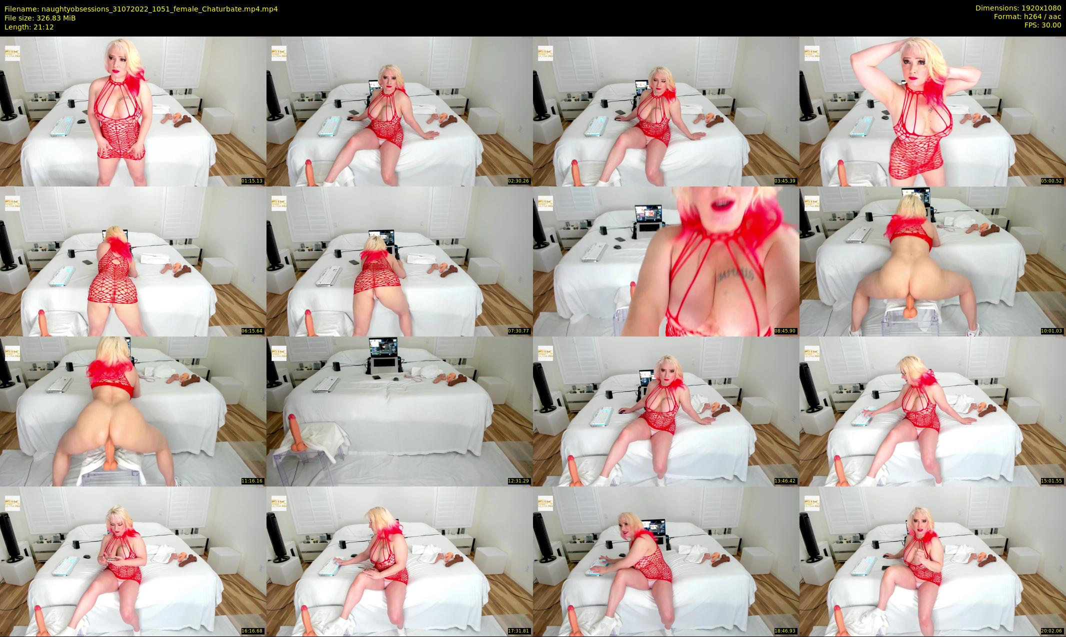 naughtyobsessions — 22 minute Chaturbate female cam show recording, 1080p, Jul 31, 2022