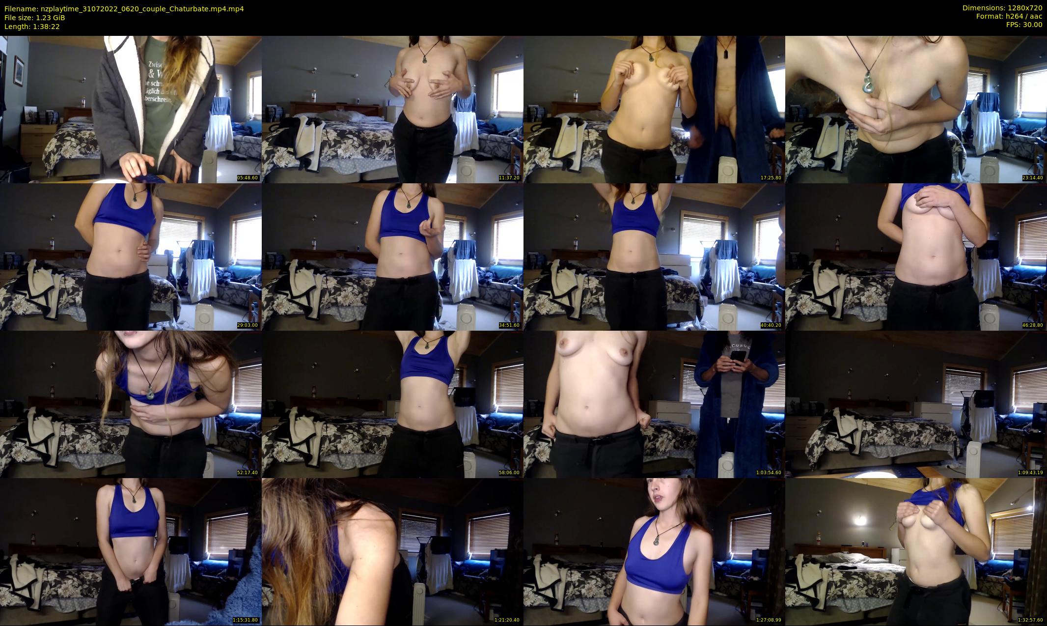 nzplaytime — 99 minute Chaturbate couple cam show recording, 720p, Jul 31, 2022