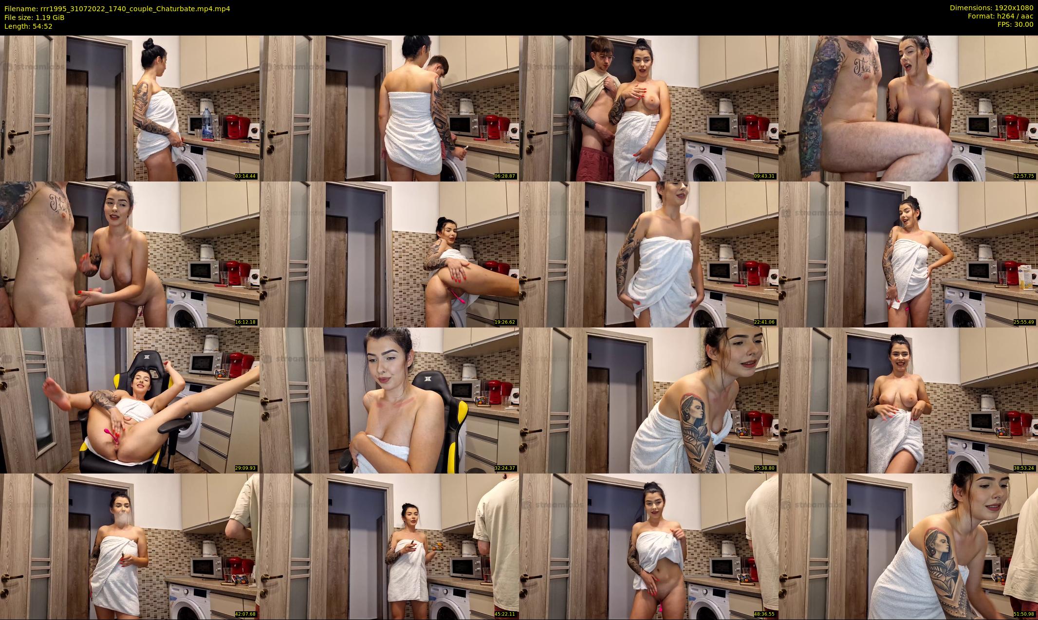 rrr1995 — 55 minute Chaturbate couple cam show recording, 1080p, Jul 31, 2022