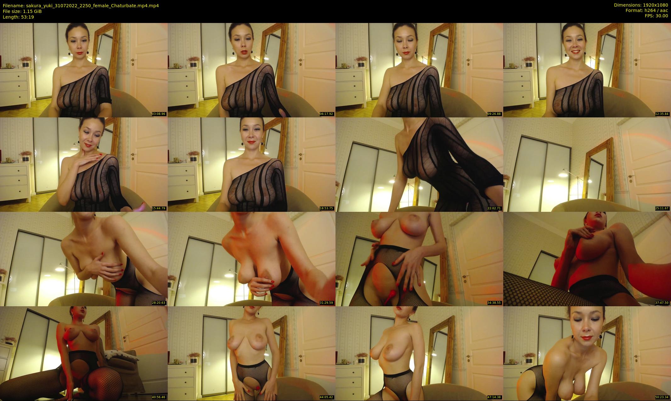 sakura_yuki — 54 minute Chaturbate female cam show recording, 1080p, Jul 31, 2022