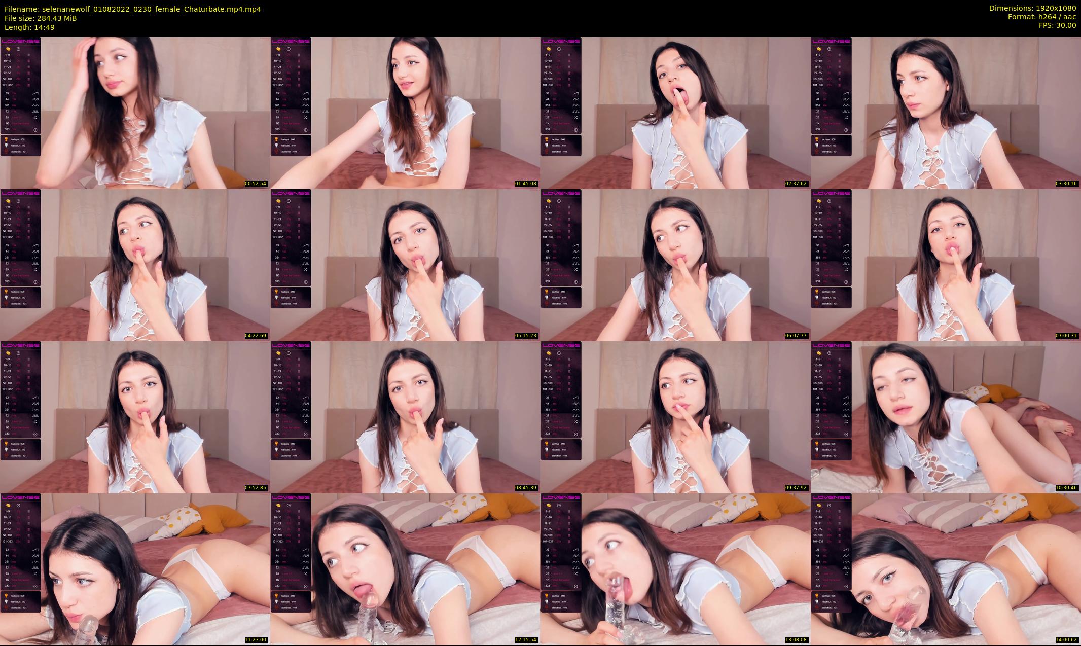 selenanewolf — 15 minute Chaturbate couple cam show recording, 1080p, Aug 1, 2022