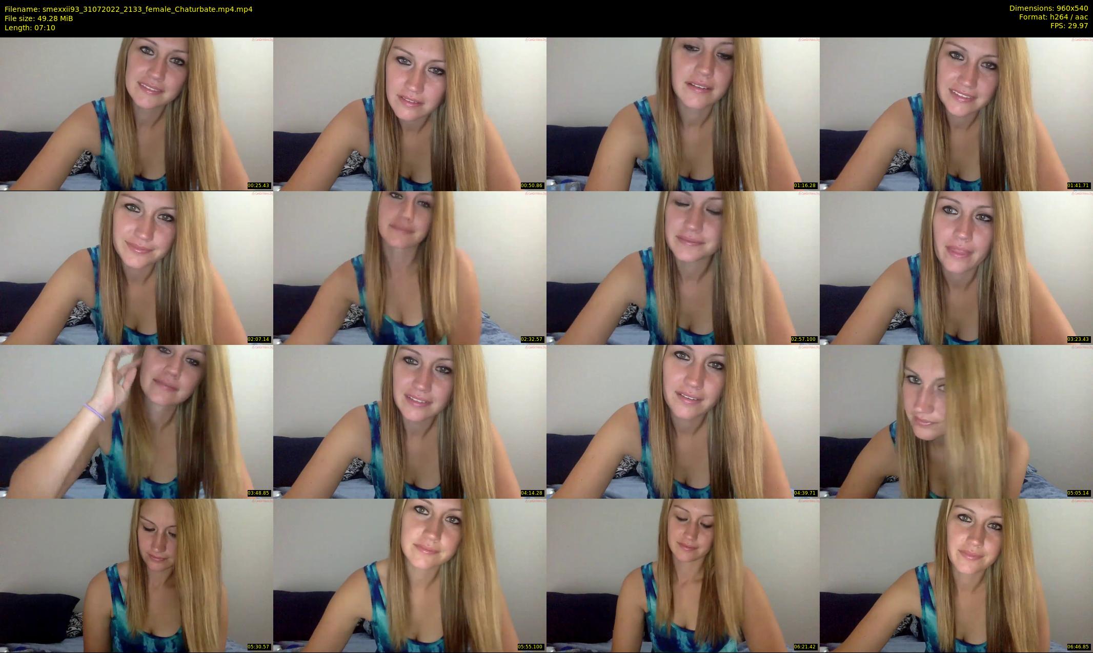 smexxii93 — 8 minute Chaturbate female cam show recording, 480p, Jul 31, 2022
