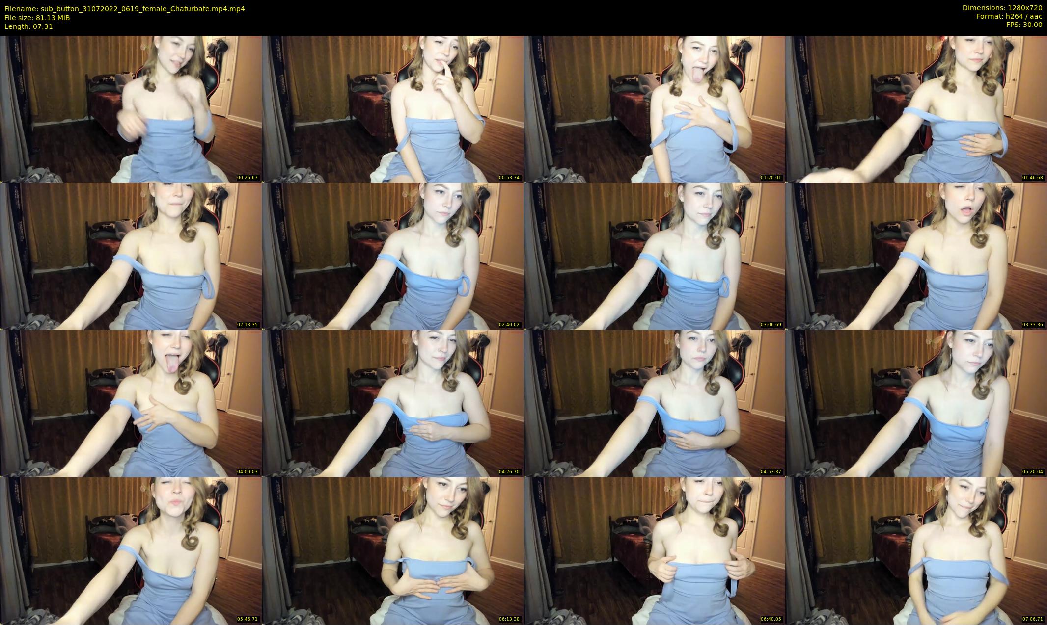 sub_button — 8 minute Chaturbate female cam show recording, 720p, Jul 31, 2022