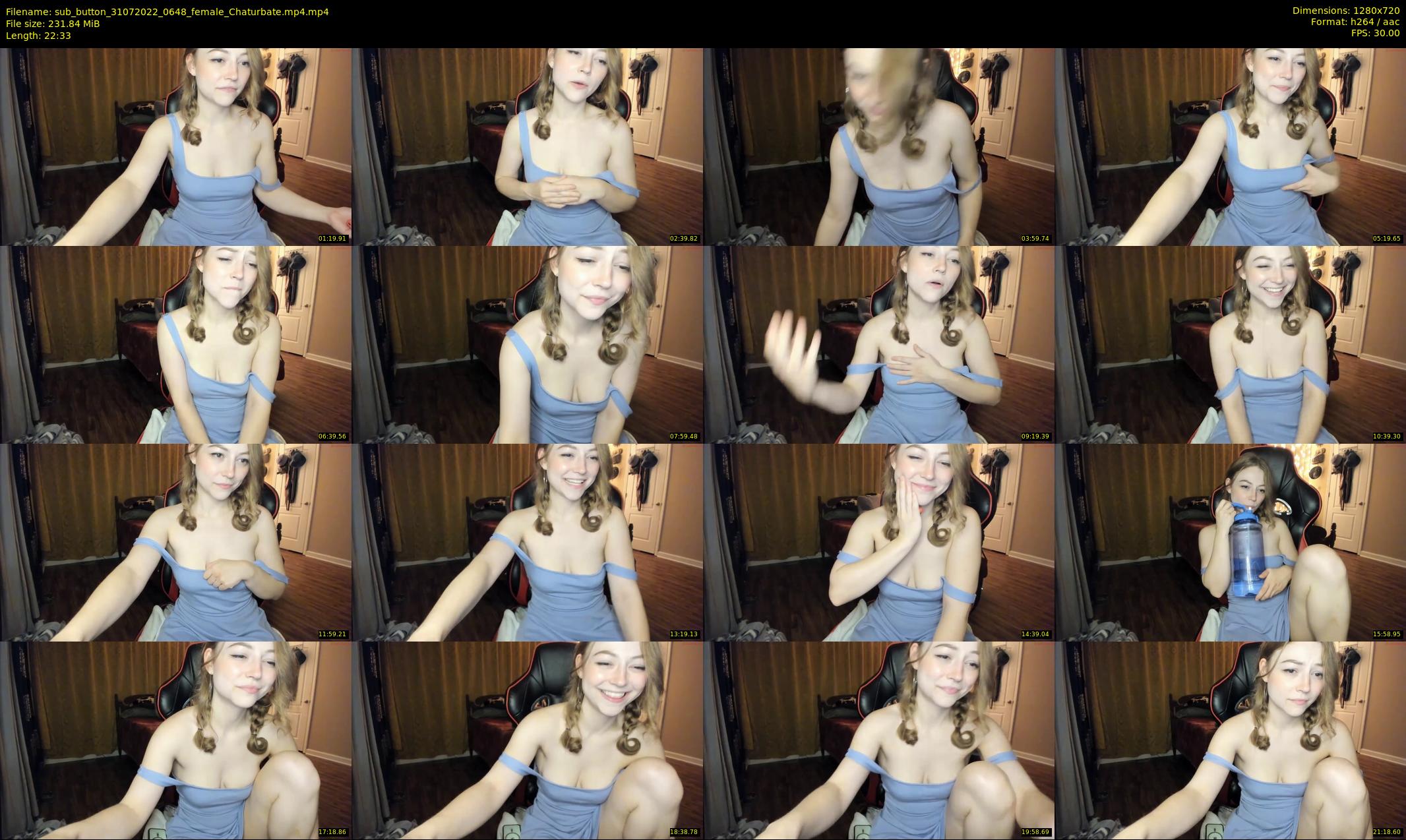 sub_button — 23 minute Chaturbate female cam show recording, 720p, Jul 31, 2022