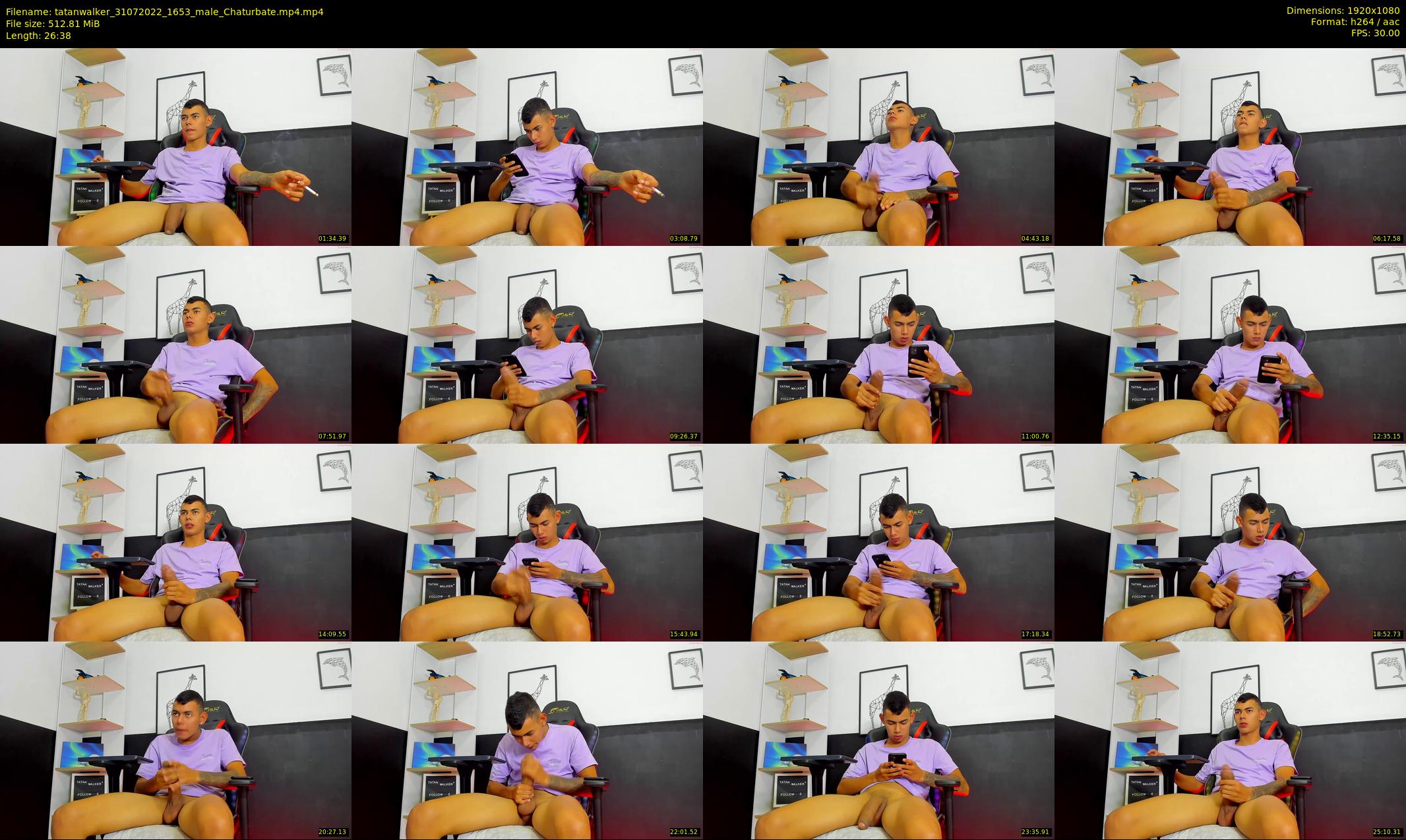tatanwalker — 27 minute Chaturbate male cam show recording, 1080p, Jul 31, 2022