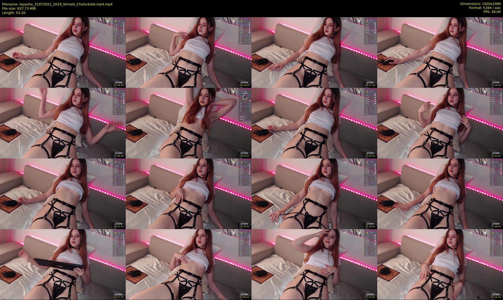 tayasha — 54 minute Chaturbate female cam show recording, 1080p, Jul 31, 2022