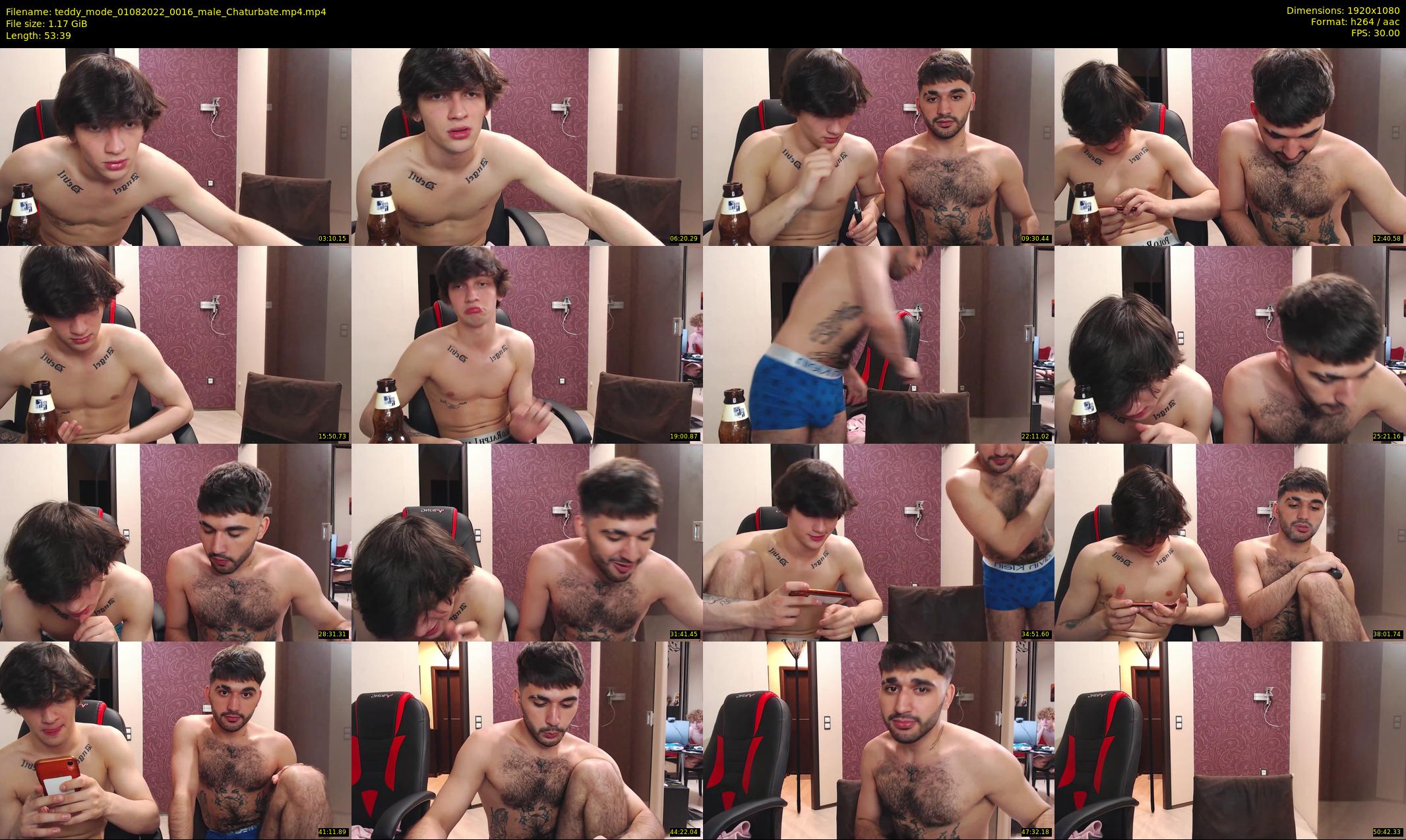 teddy_mode — 54 minute Chaturbate couple cam show recording, 1080p, Aug 1, 2022