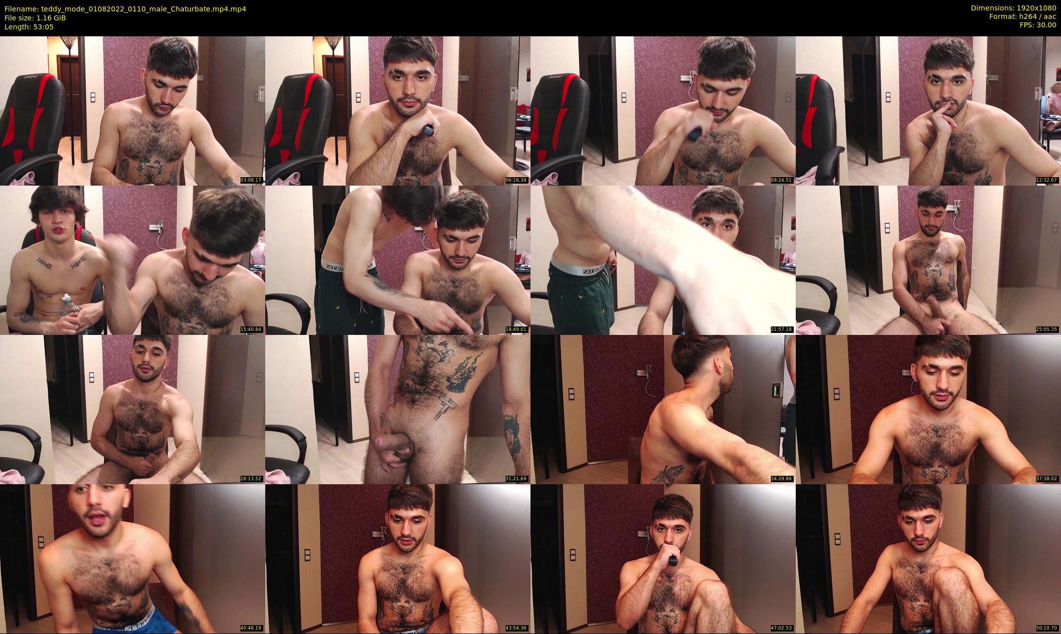 teddy_mode — 54 minute Chaturbate couple cam show recording, 1080p, Aug 1, 2022