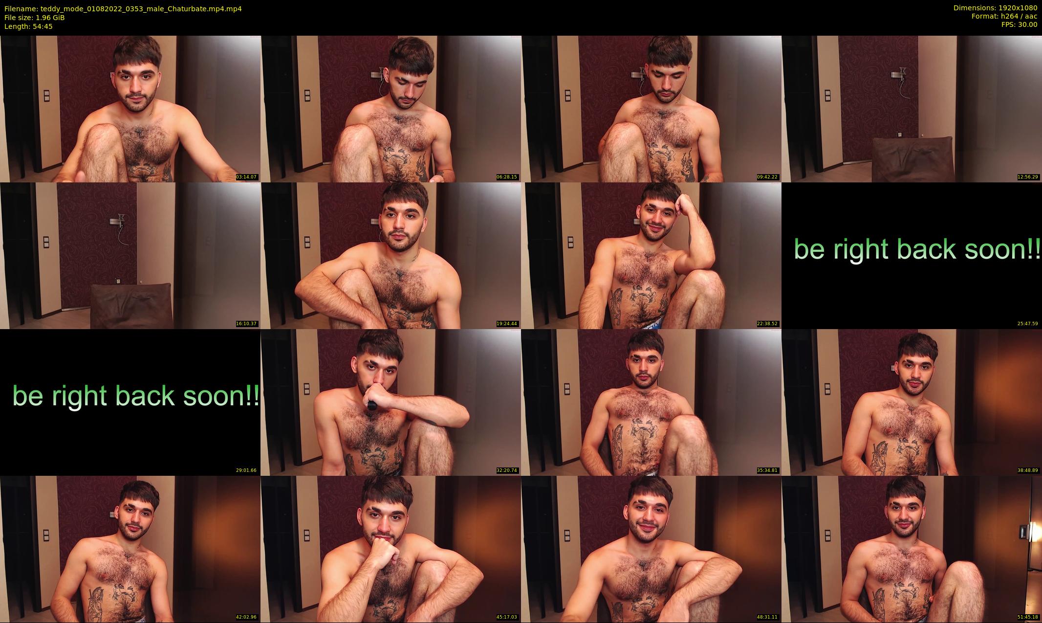 teddy_mode — 55 minute Chaturbate couple cam show recording, 1080p, Aug 1, 2022