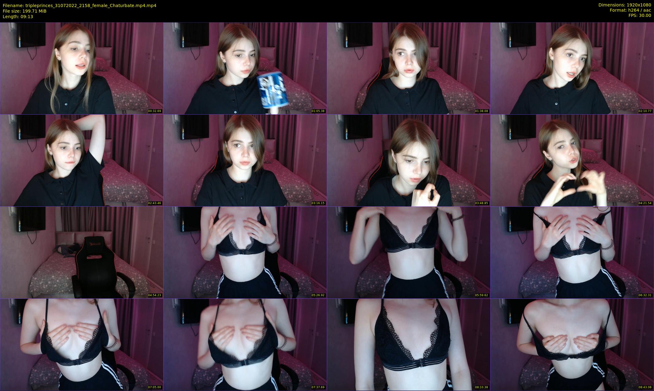 tripleprinces — 10 minute Chaturbate female cam show recording, 1080p, Jul 31, 2022
