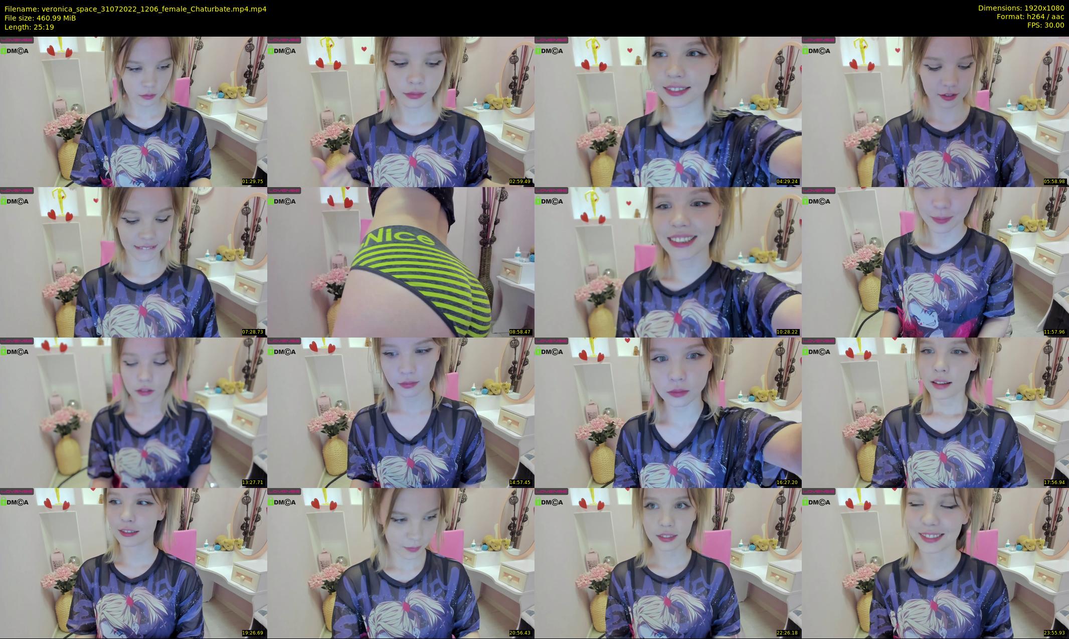 veronica_space — 26 minute Chaturbate female cam show recording, 1080p, Jul 31, 2022