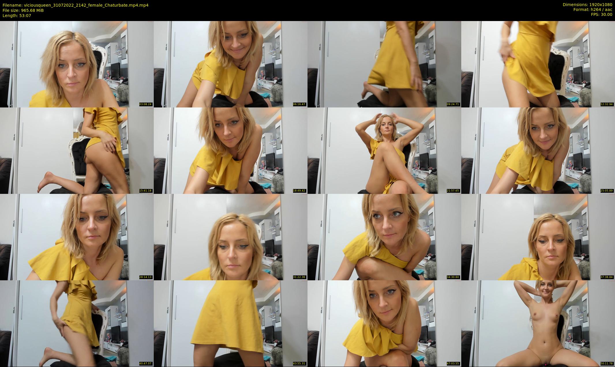 viciousqueen — 54 minute Chaturbate female cam show recording, 1080p, Jul 31, 2022