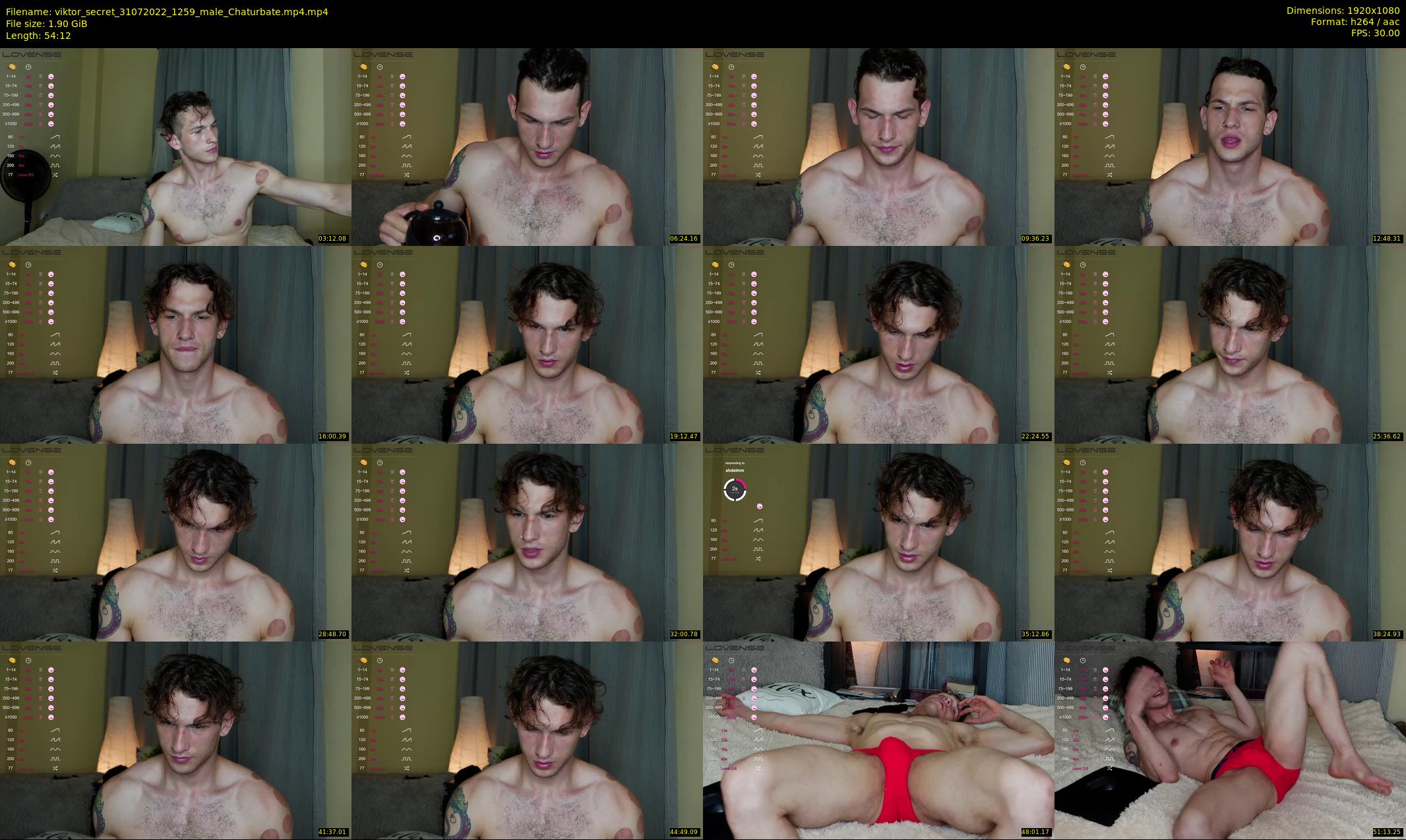 viktor_secret — 55 minute Chaturbate male cam show recording, 1080p, Jul 31, 2022