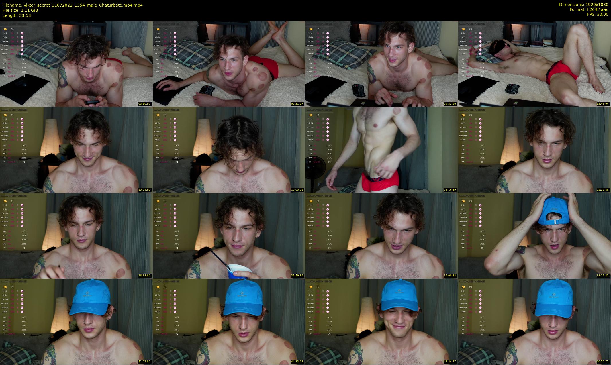 viktor_secret — 54 minute Chaturbate male cam show recording, 1080p, Jul 31, 2022
