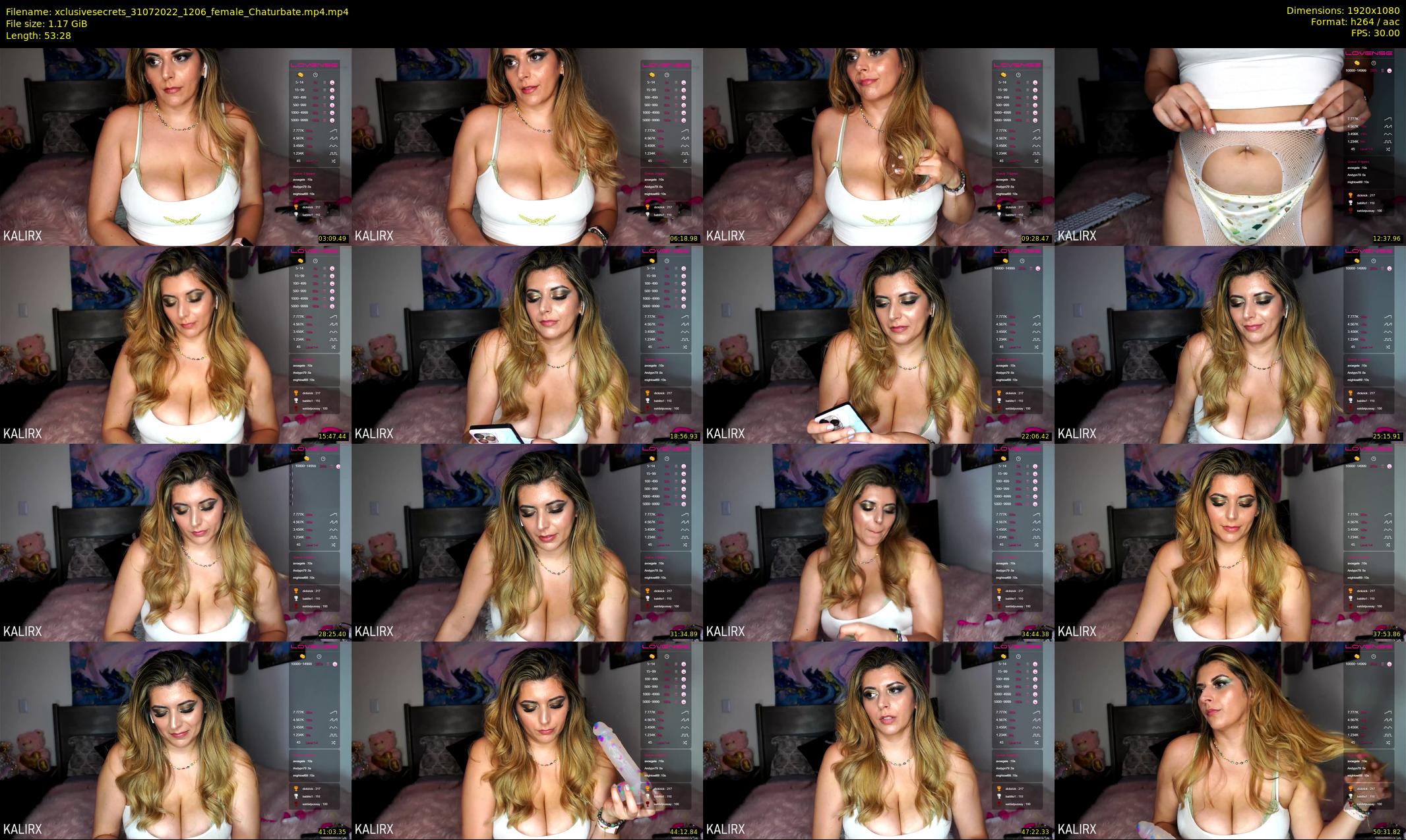 xclusivesecrets — 54 minute Chaturbate female cam show recording, 1080p, Jul 31, 2022