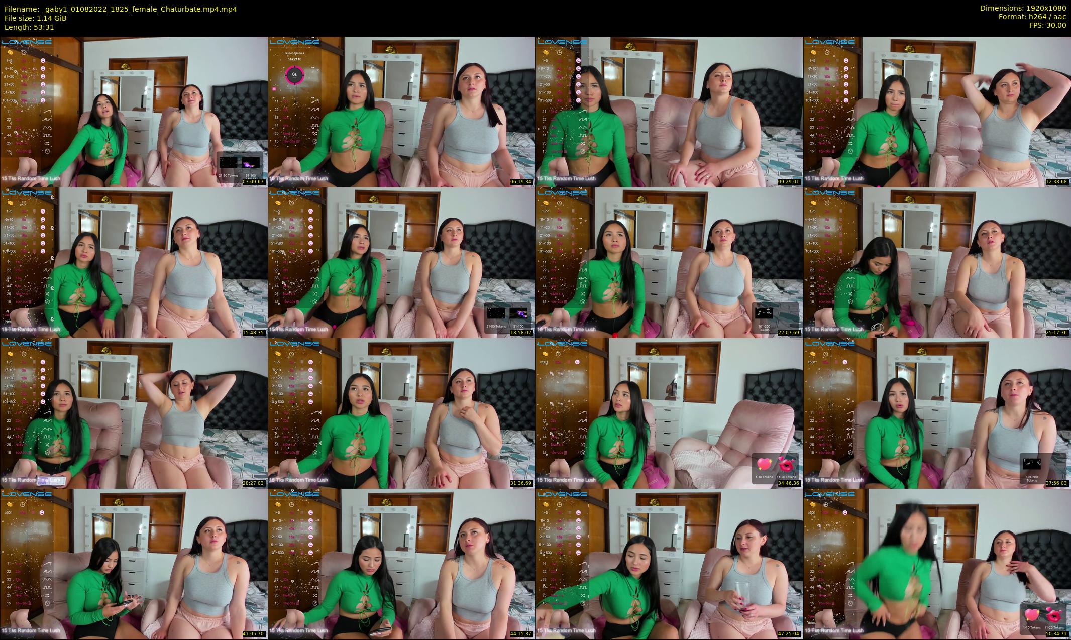 _gaby1 — 54 minute Chaturbate female cam show recording, 1080p, Aug 1, 2022