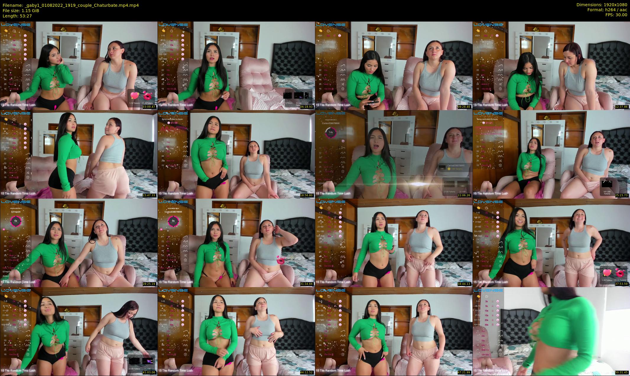_gaby1 — 54 minute Chaturbate female cam show recording, 1080p, Aug 1, 2022