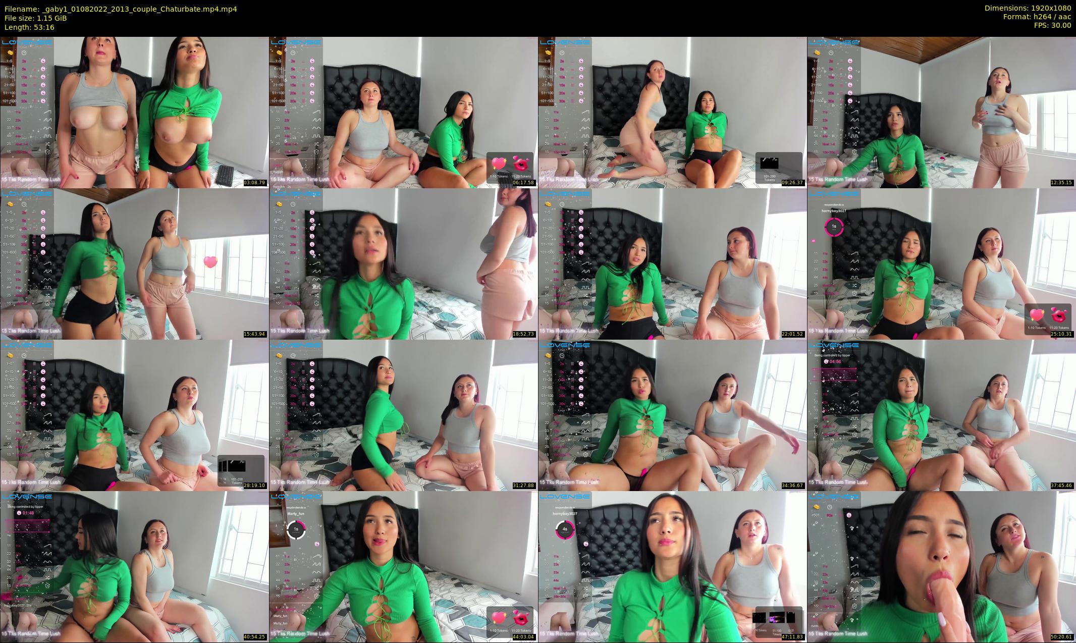_gaby1 — 54 minute Chaturbate female cam show recording, 1080p, Aug 1, 2022