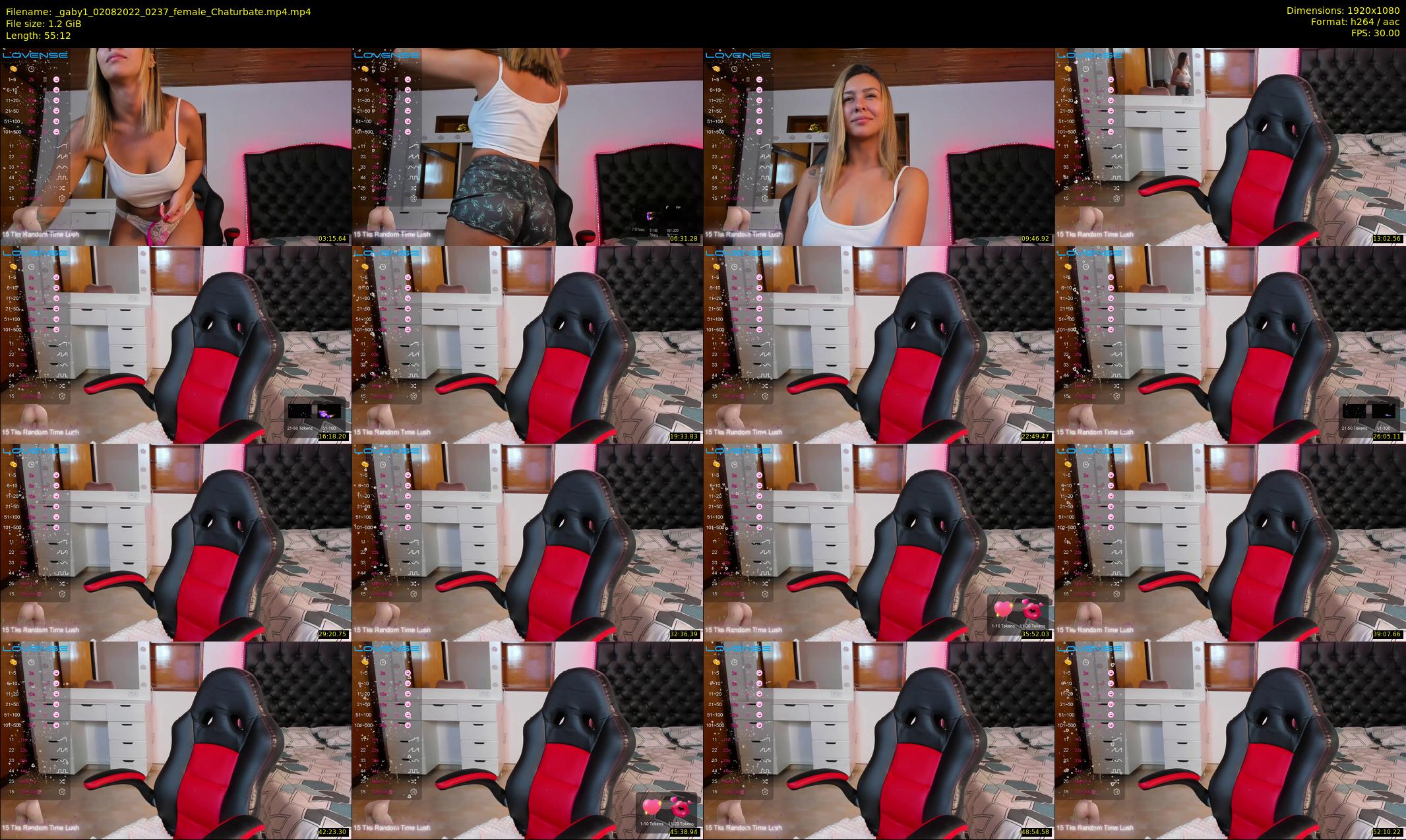 _gaby1 — 56 minute Chaturbate female cam show recording, 1080p, Aug 2, 2022