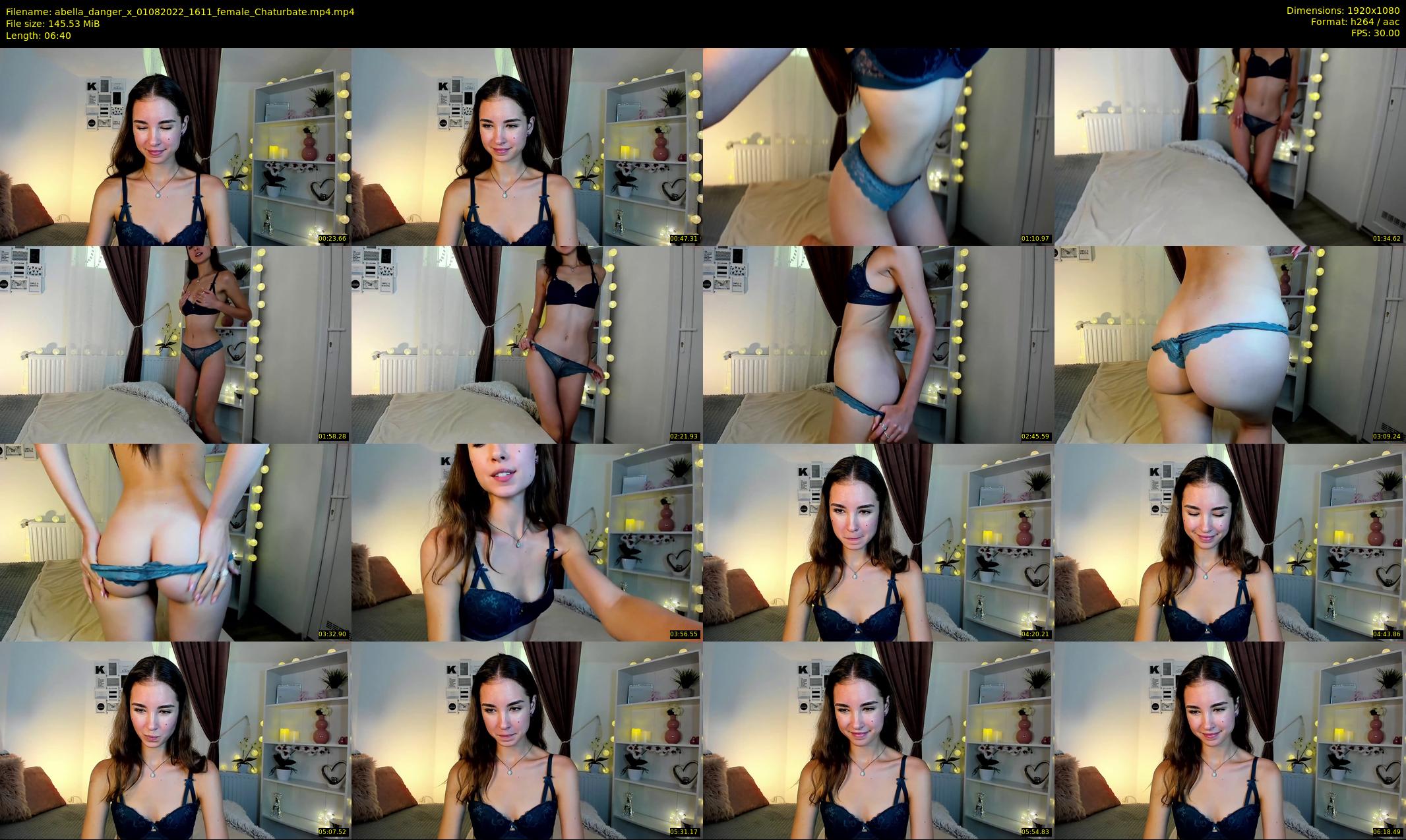 abella_danger_x — 7 minute Chaturbate female cam show recording, 1080p, Aug 1, 2022