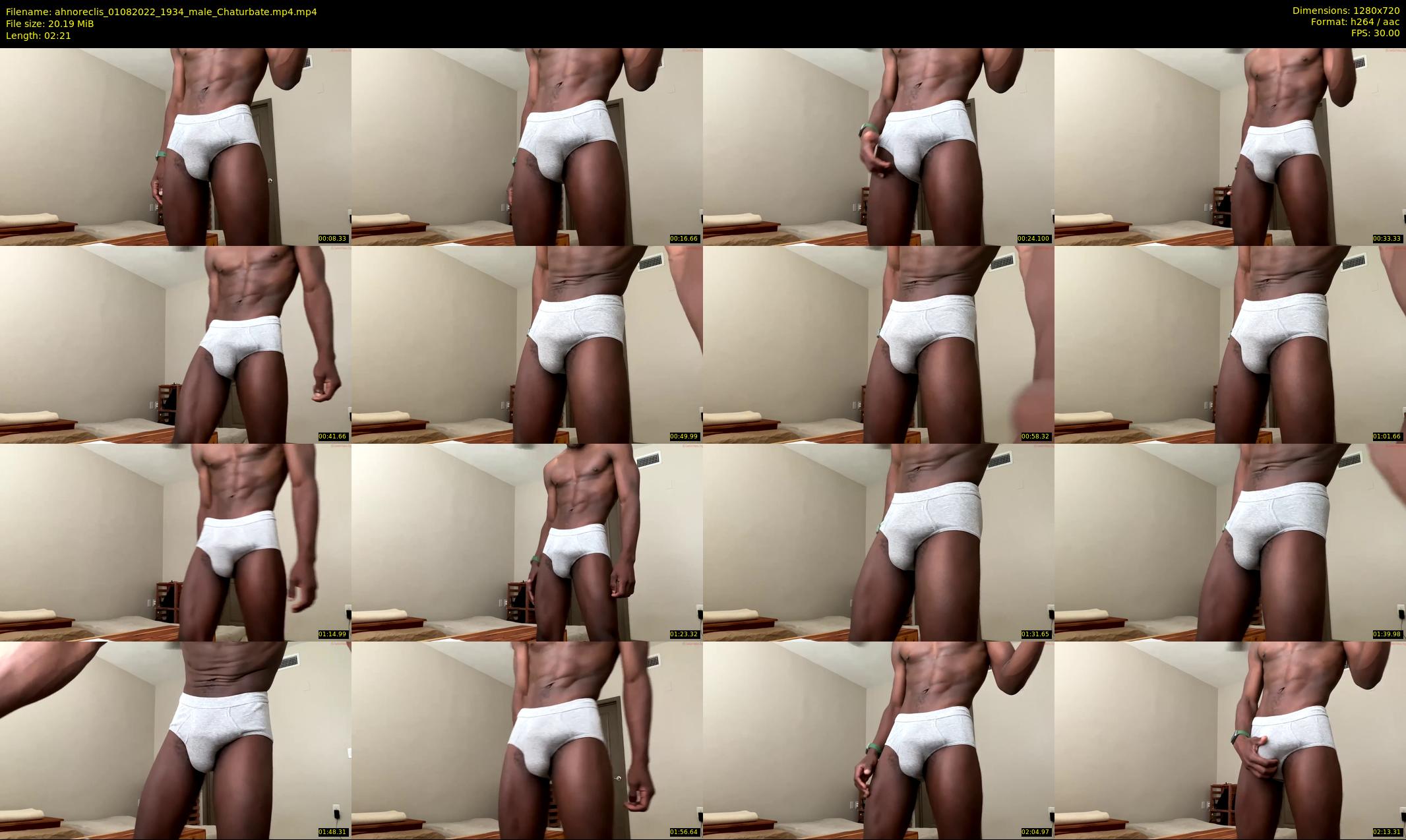 ahnoreclis — 3 minute Chaturbate male cam show recording, 720p, Aug 1, 2022