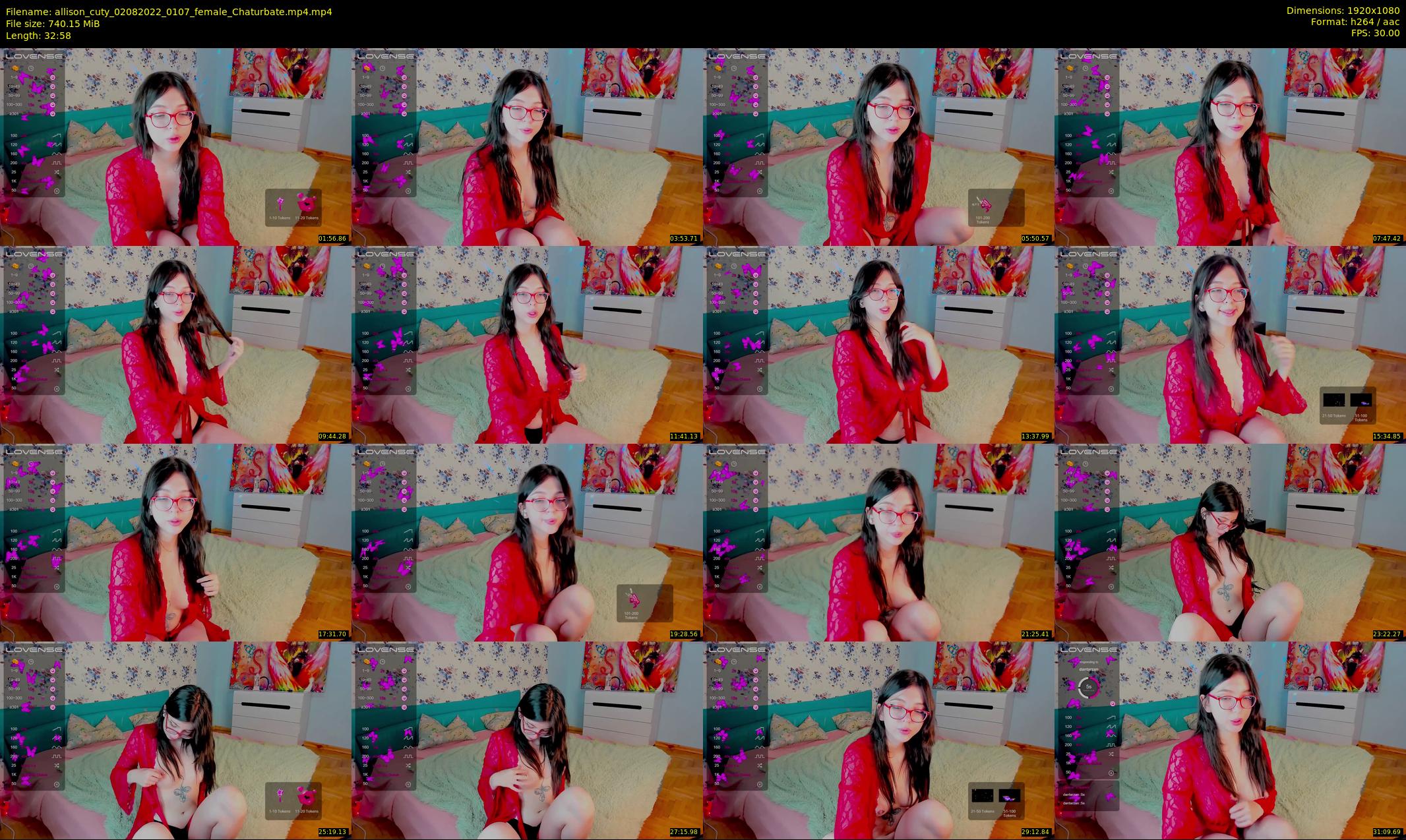 allison_cuty — 33 minute Chaturbate female cam show recording, 1080p, Aug 2, 2022
