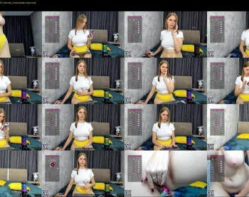 alyona_24 — 54 minute Chaturbate female cam show recording, 1080p, Aug 1, 2022