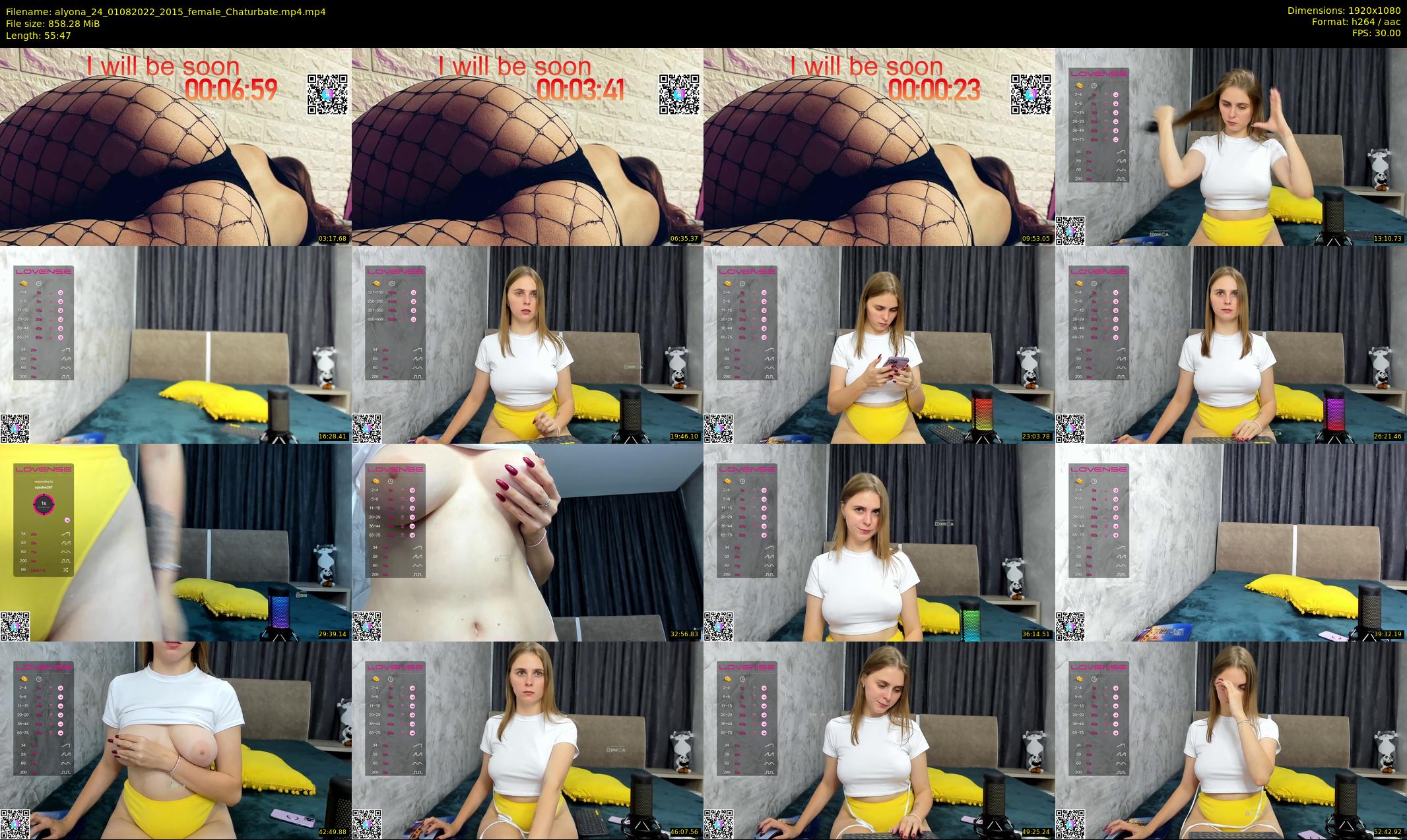 alyona_24 — 56 minute Chaturbate female cam show recording, 1080p, Aug 1, 2022