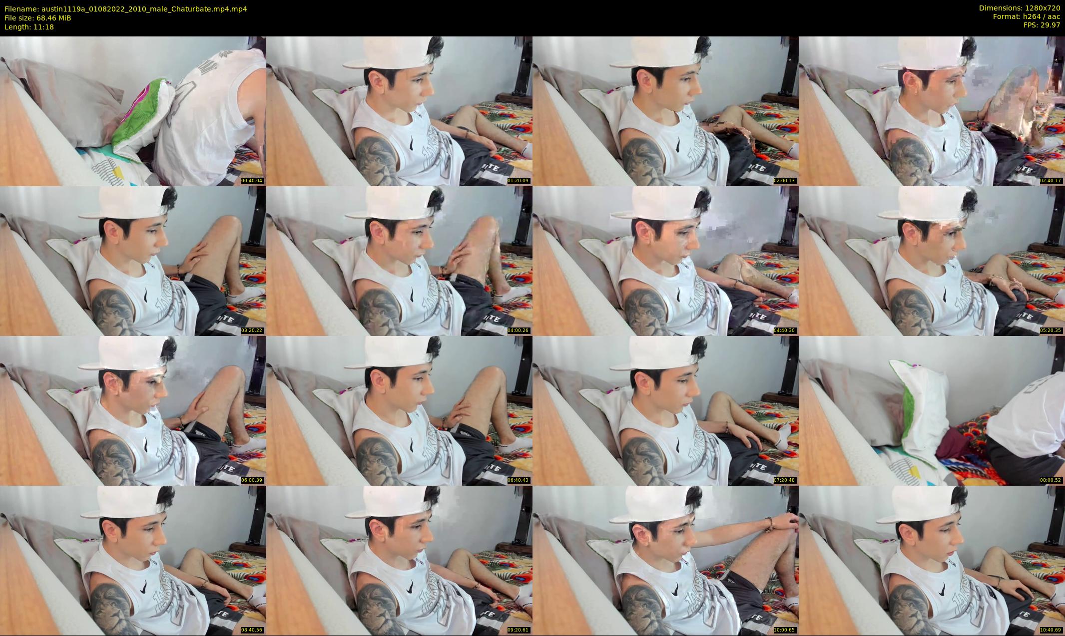 austin1119a — 12 minute Chaturbate male cam show recording, 720p, Aug 1, 2022