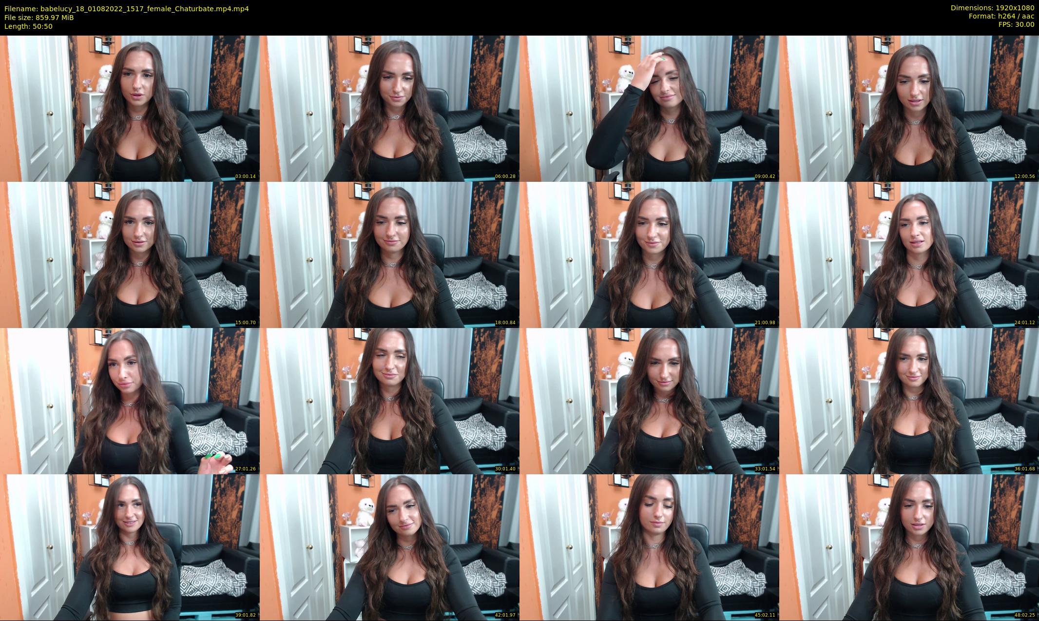 babelucy_18 — 51 minute Chaturbate female cam show recording, 1080p, Aug 1, 2022