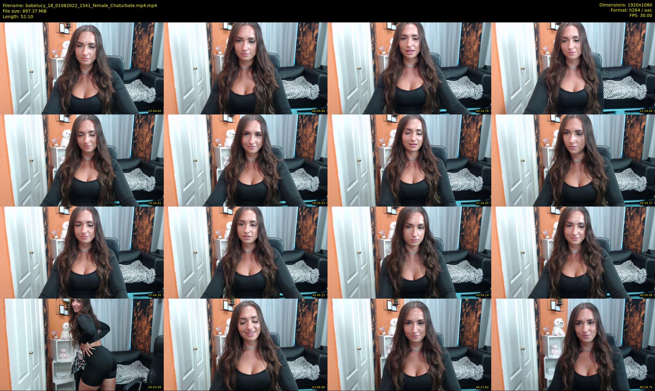 babelucy_18 — 53 minute Chaturbate female cam show recording, 1080p, Aug 1, 2022
