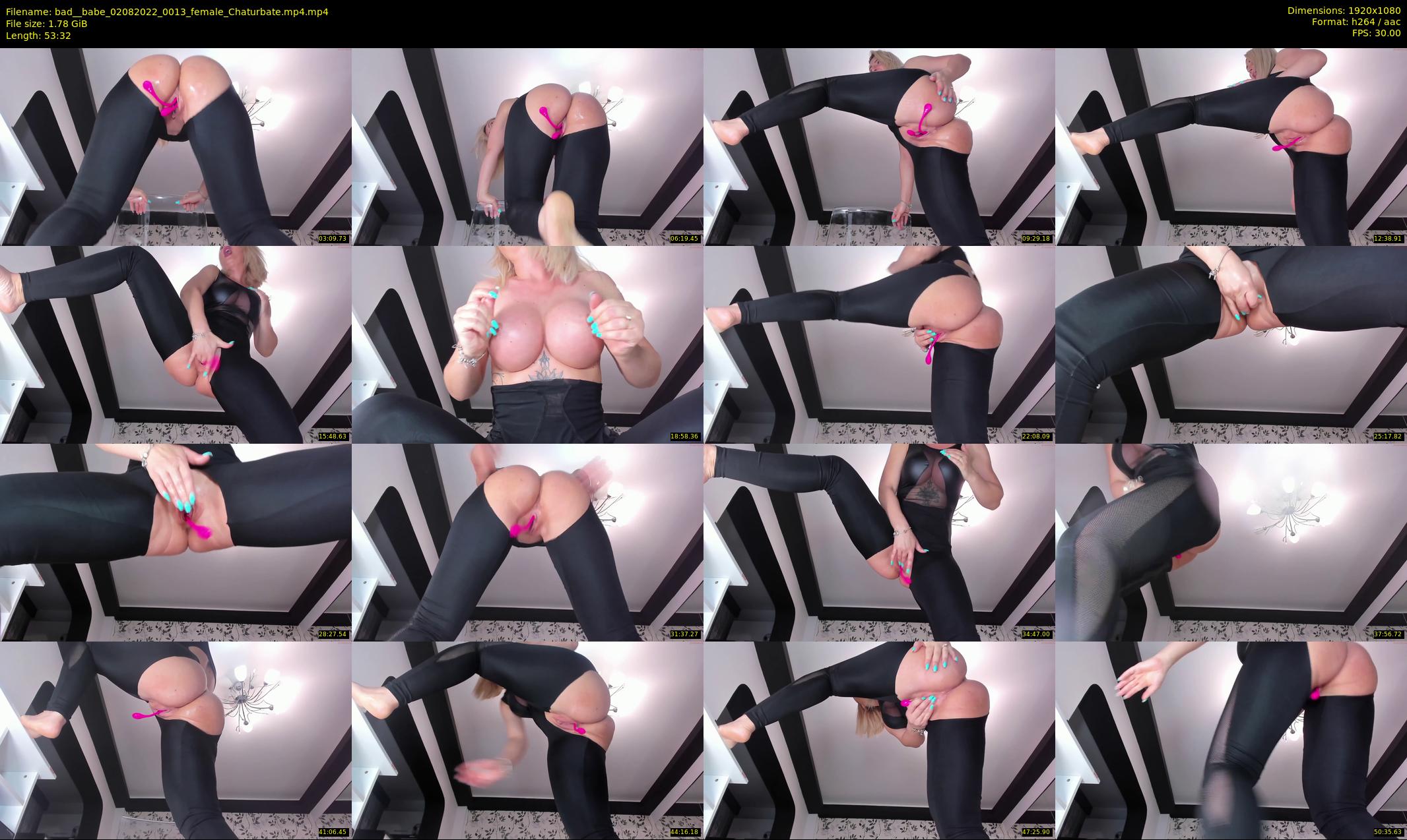 bad__babe — 54 minute Chaturbate female cam show recording, 1080p, Aug 2, 2022