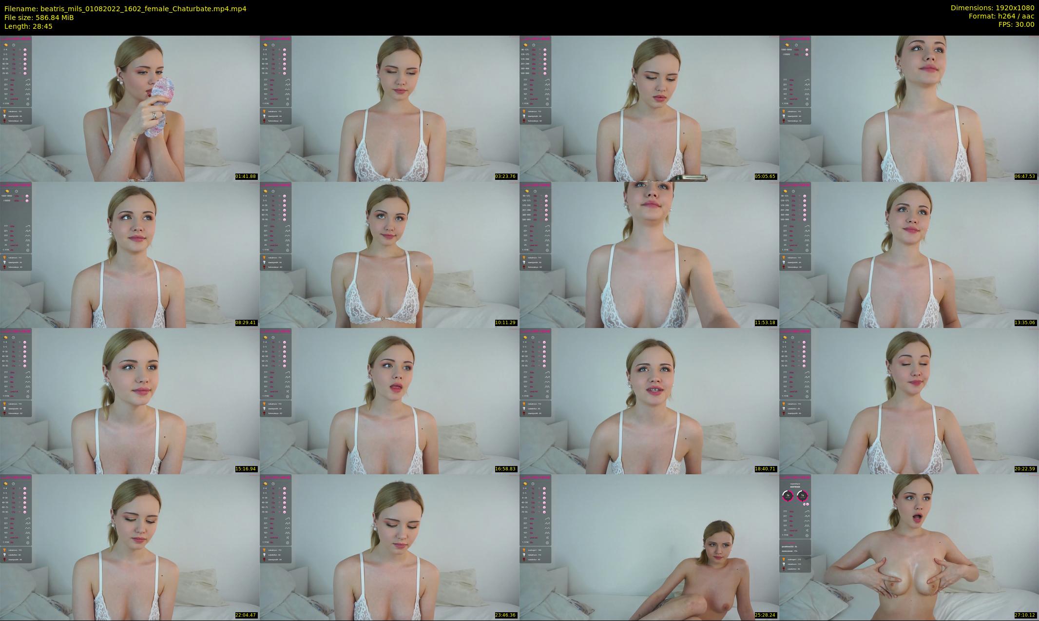 beatris_mils — 29 minute Chaturbate female cam show recording, 1080p, Aug 1, 2022