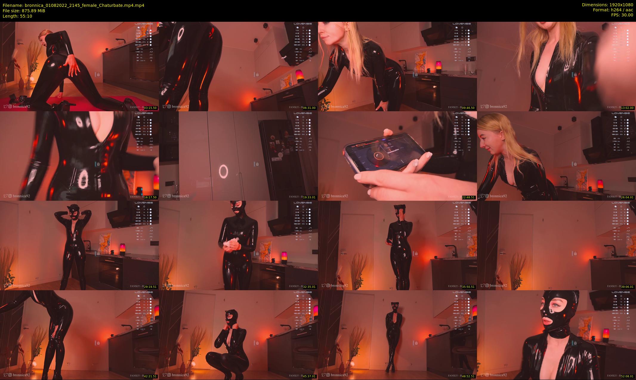 bronnica — 56 minute Chaturbate female cam show recording, 1080p, Aug 1, 2022