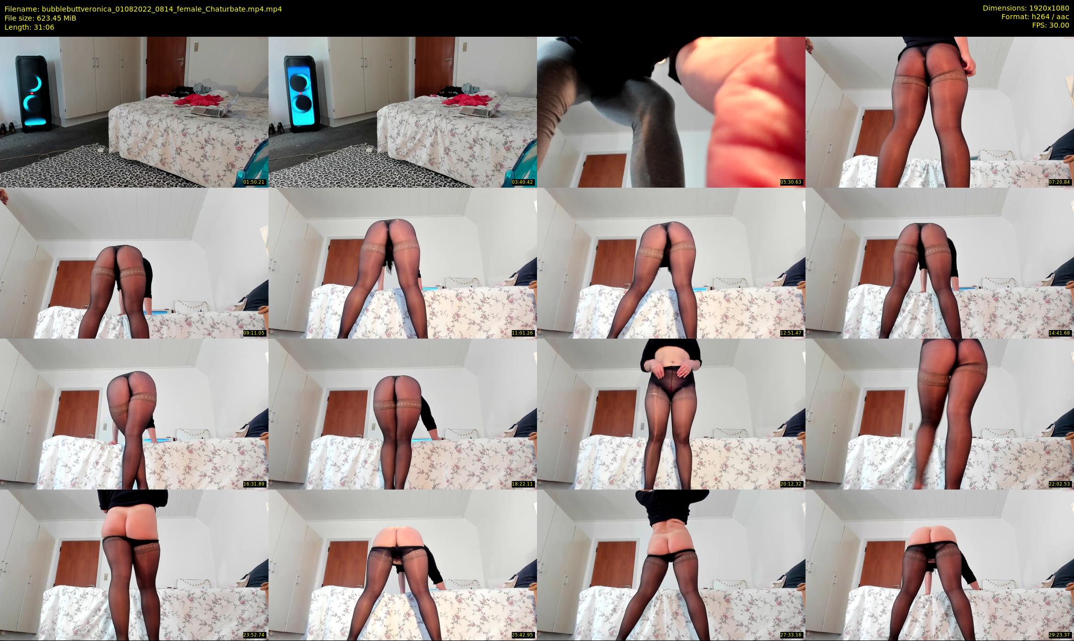 bubblebuttveronica — 32 minute Chaturbate female cam show recording, 1080p, Aug 1, 2022