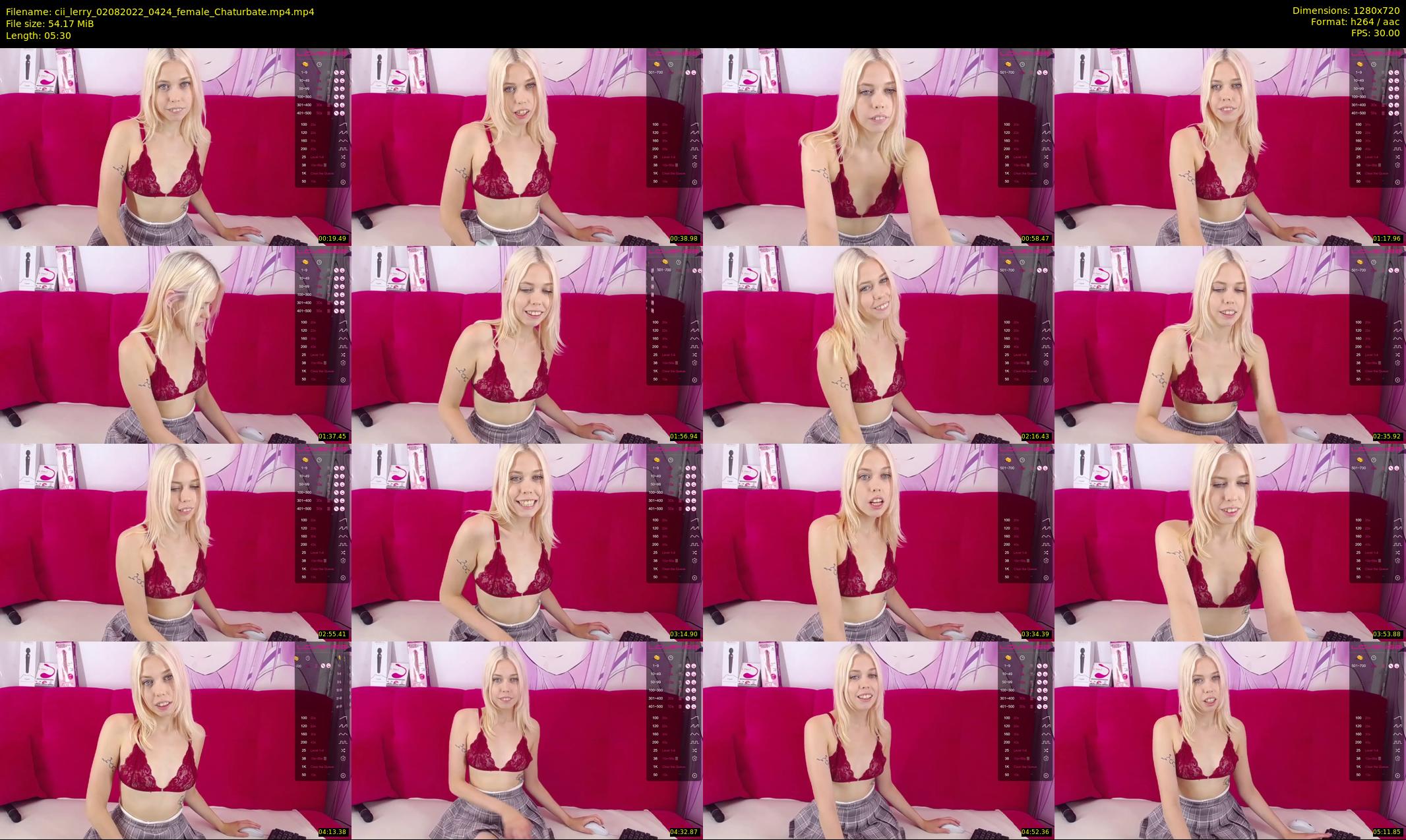 cii_lerry — 6 minute Chaturbate female cam show recording, 720p, Aug 2, 2022