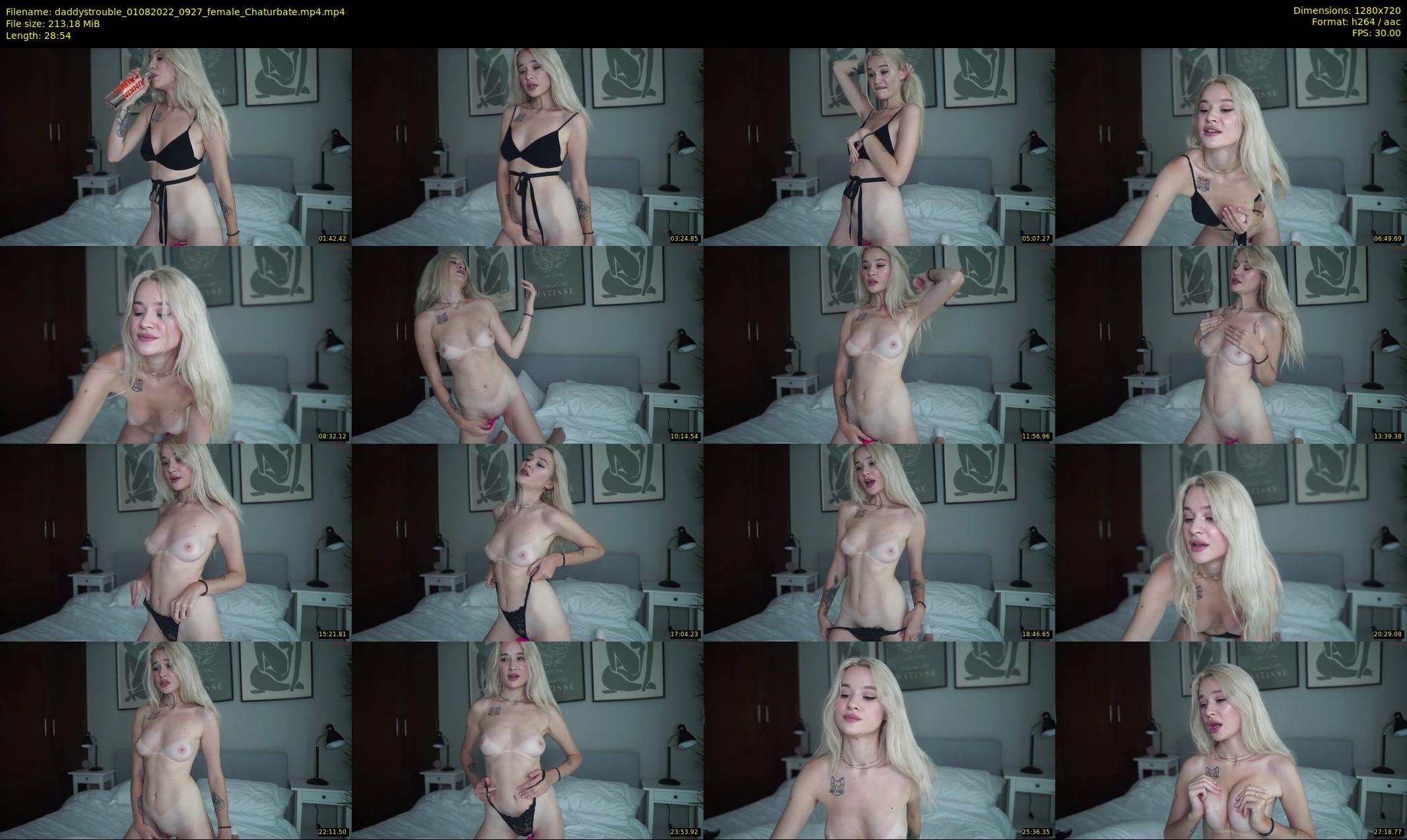 daddystrouble — 29 minute Chaturbate female cam show recording, 720p, Aug 1, 2022