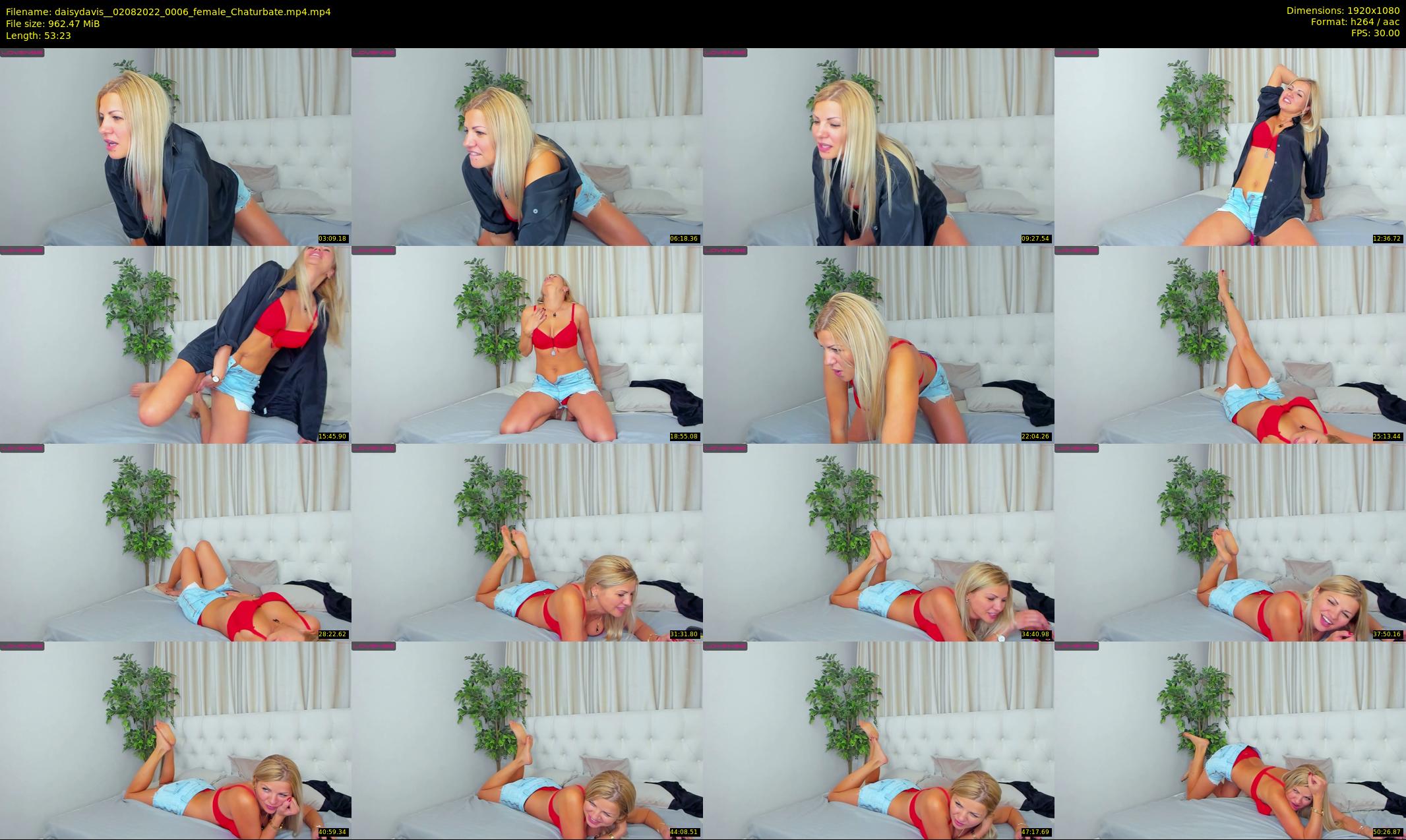 daisydavis_ — 54 minute Chaturbate female cam show recording, 1080p, Aug 2, 2022
