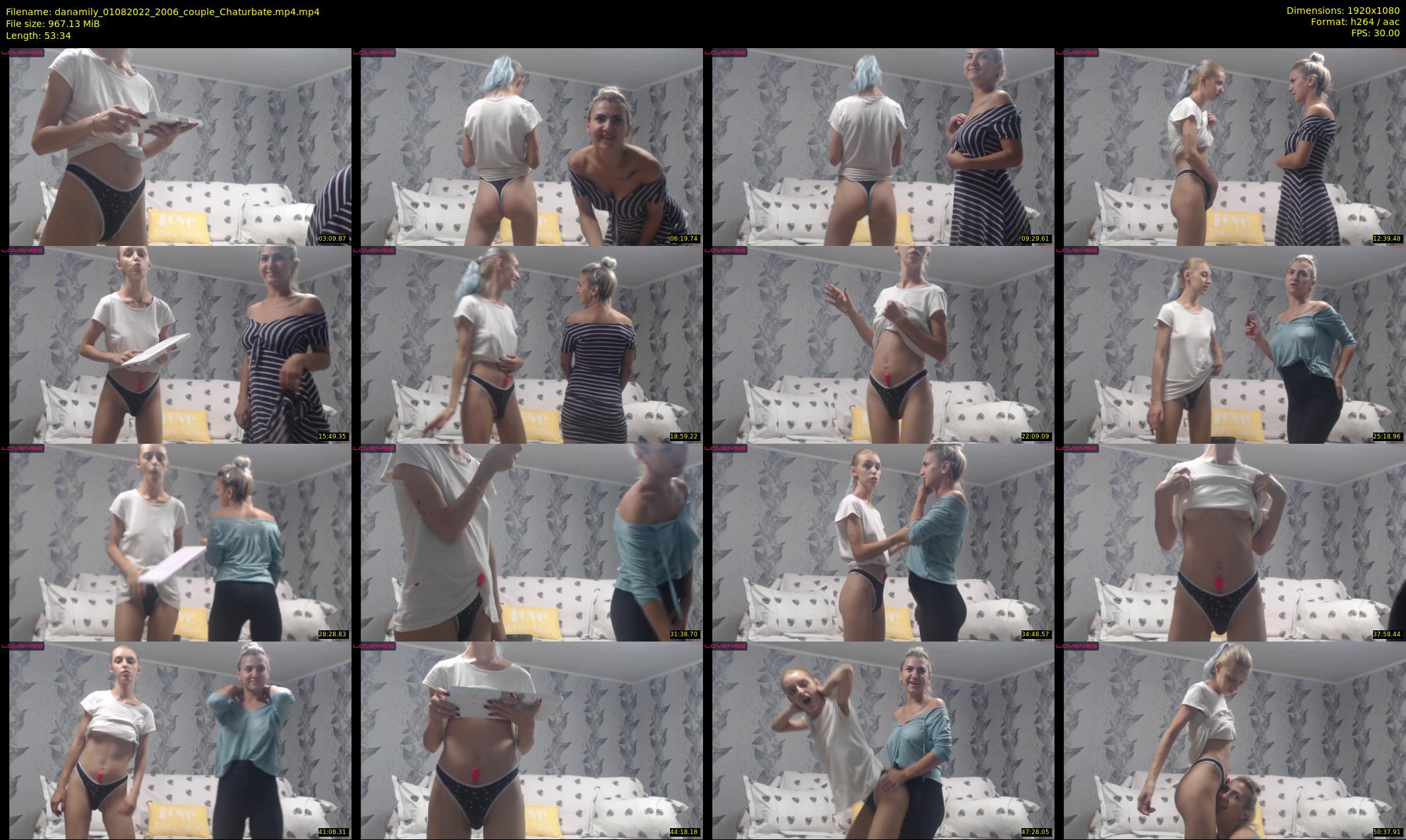 danamily — 54 minute Chaturbate female cam show recording, 1080p, Aug 1, 2022