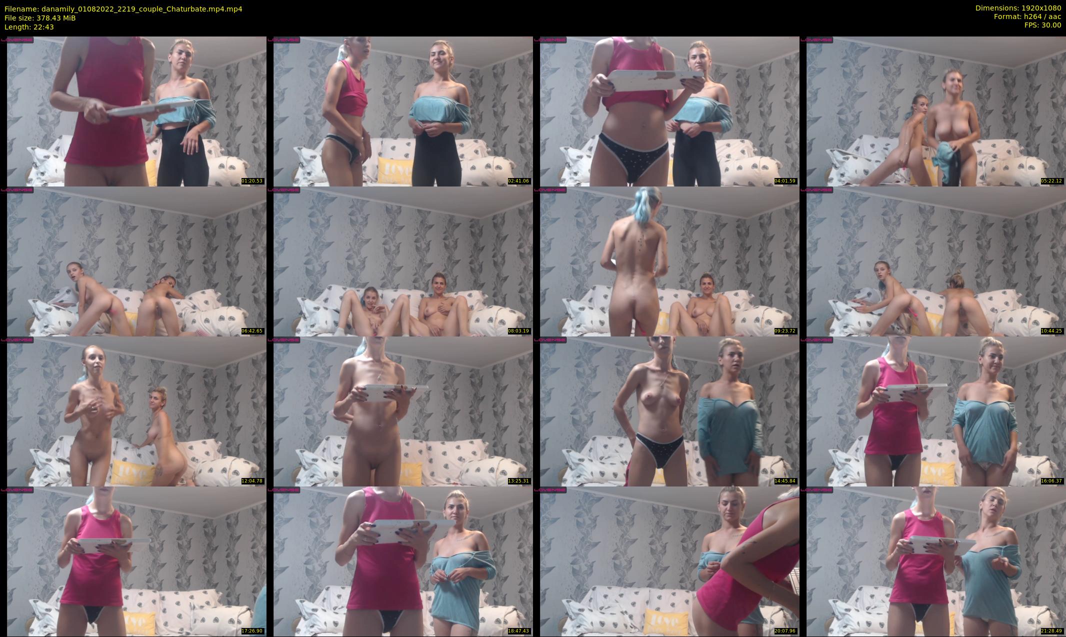 danamily — 23 minute Chaturbate female cam show recording, 1080p, Aug 1, 2022