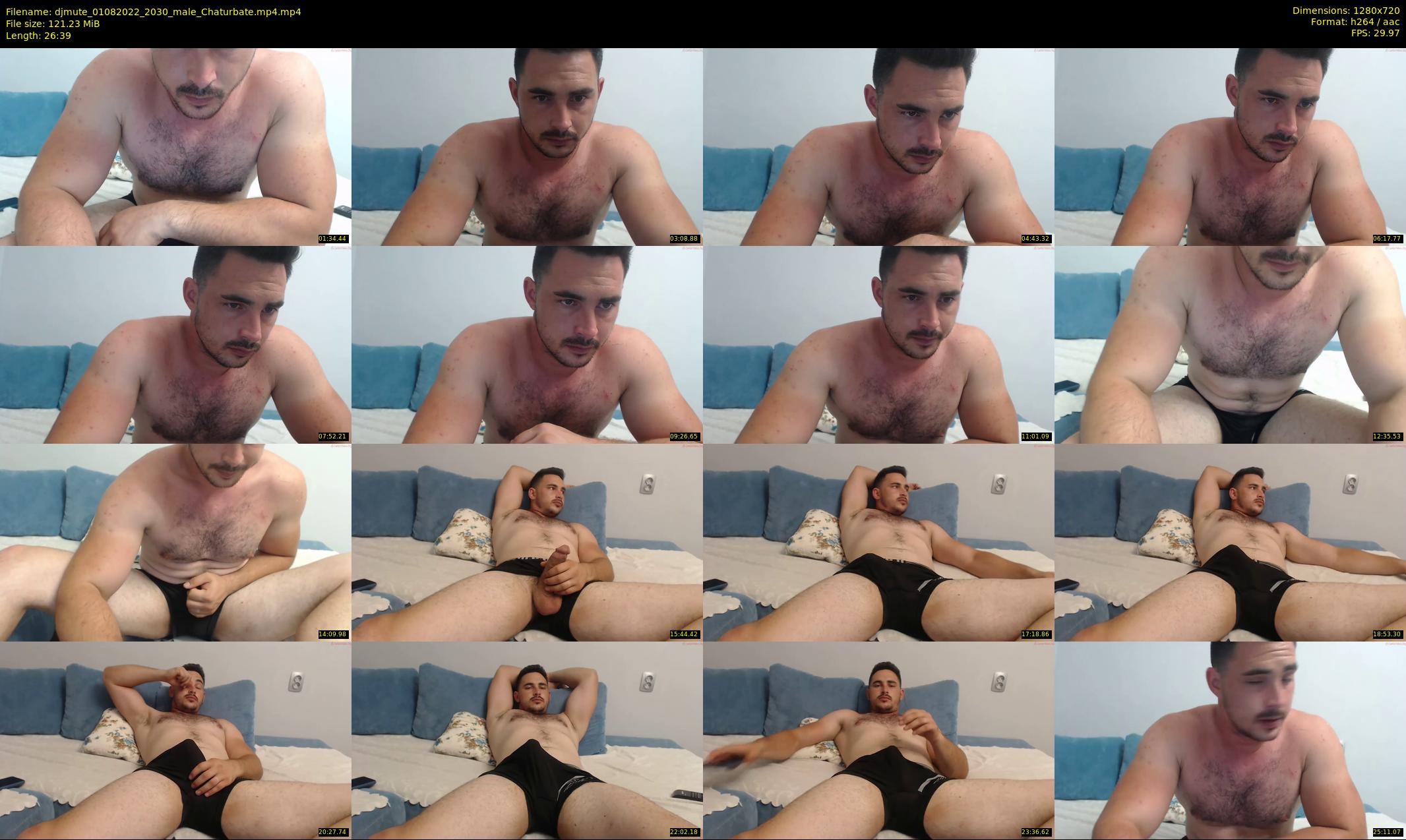 djmute — 27 minute Chaturbate male cam show recording, 720p, Aug 1, 2022