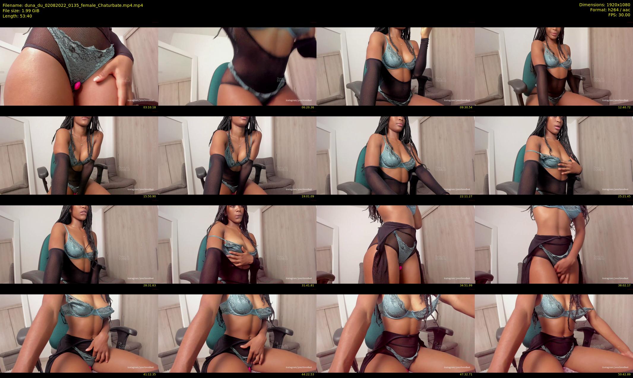 duna_du — 54 minute Chaturbate female cam show recording, 1080p, Aug 2, 2022