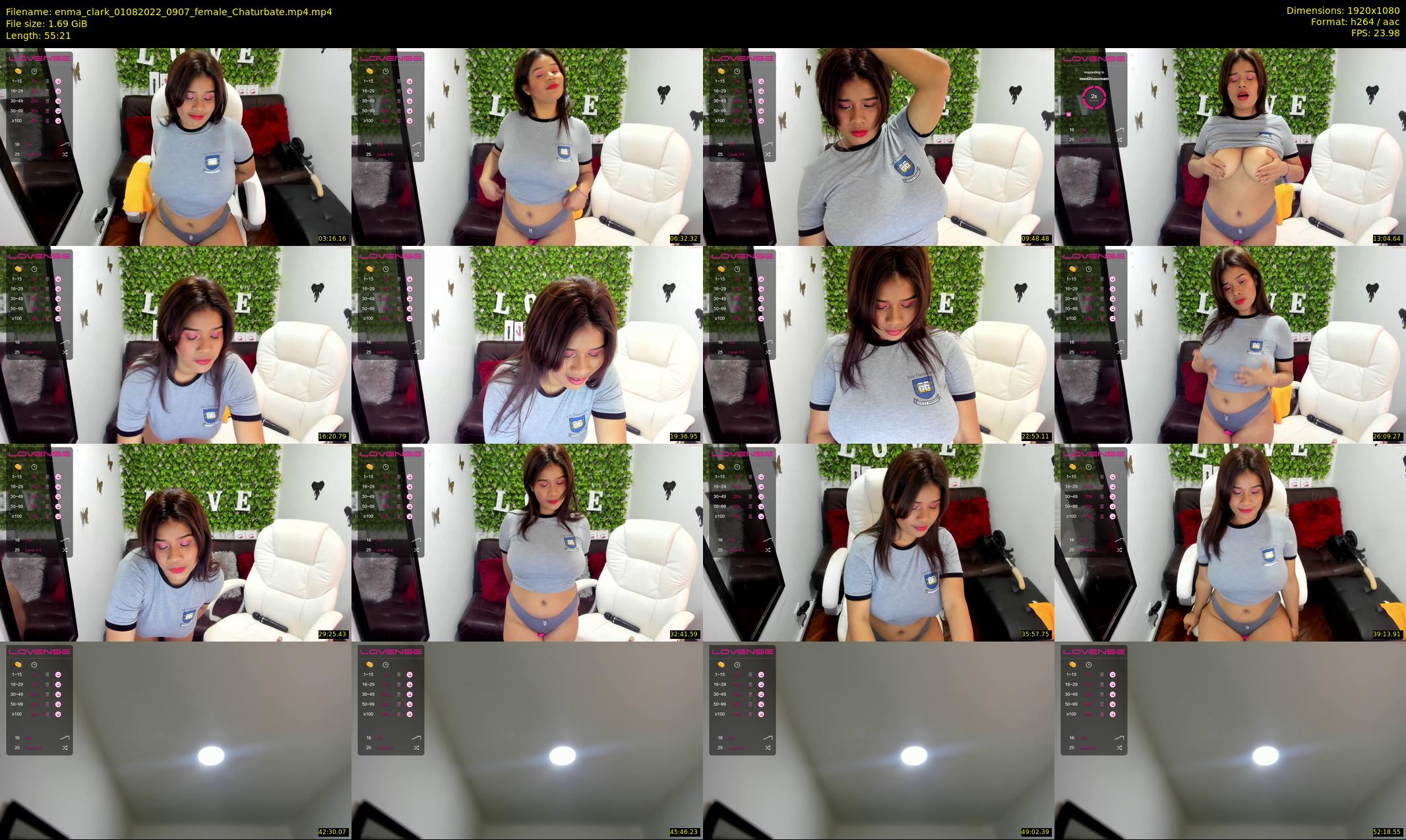 enma_clark — 56 minute Chaturbate female cam show recording, 1080p, Aug 1, 2022