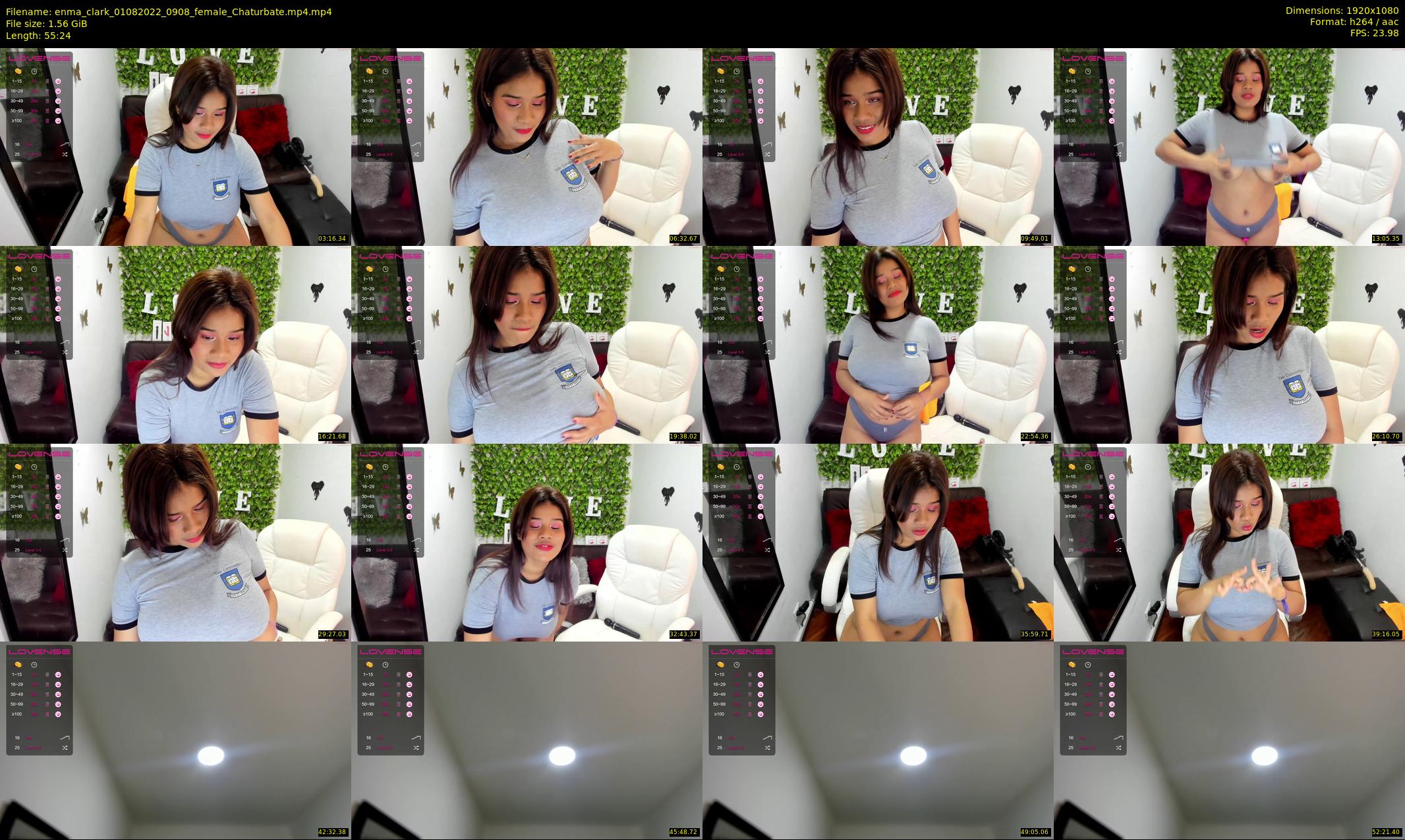 enma_clark — 56 minute Chaturbate female cam show recording, 1080p, Aug 1, 2022