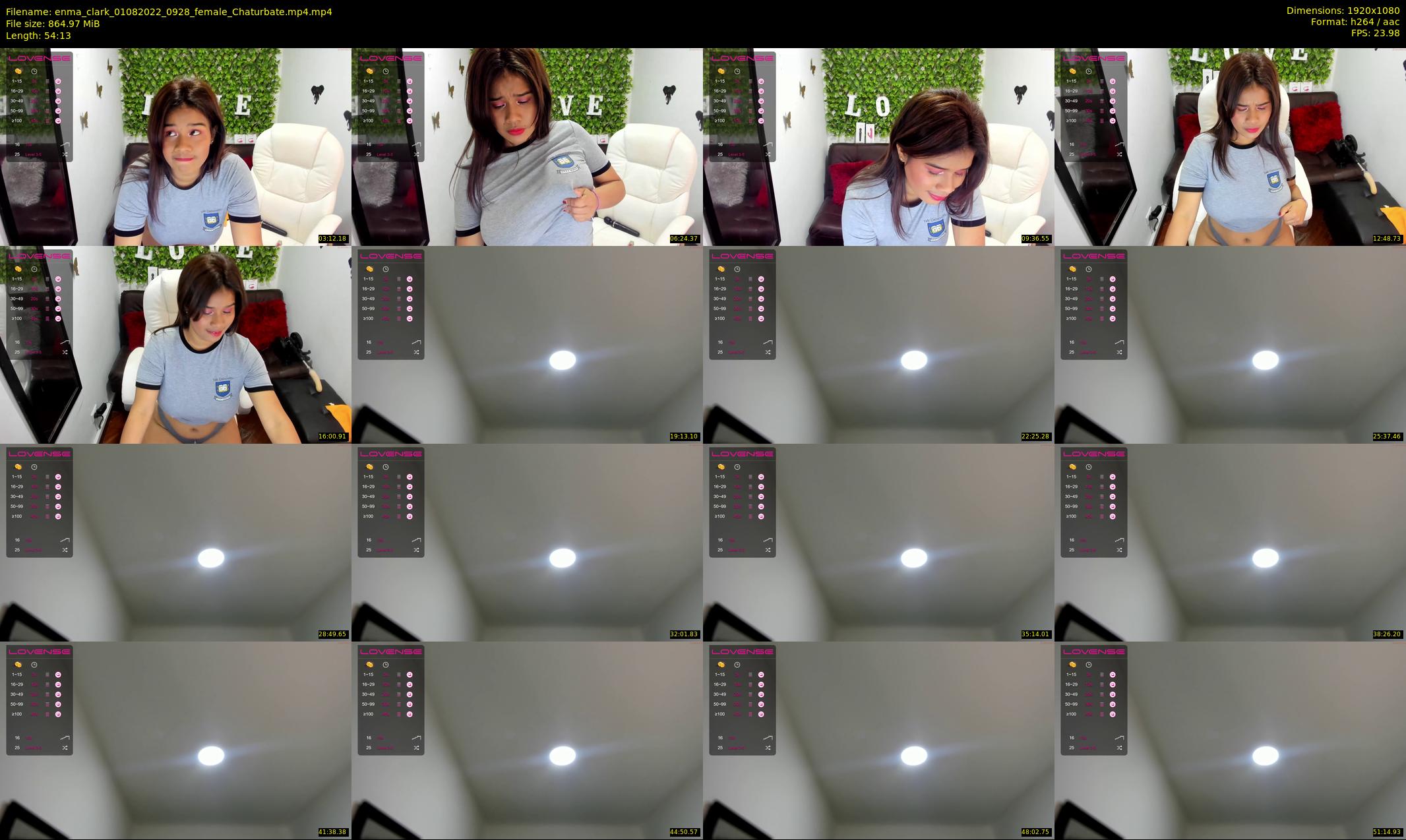 enma_clark — 55 minute Chaturbate female cam show recording, 1080p, Aug 1, 2022