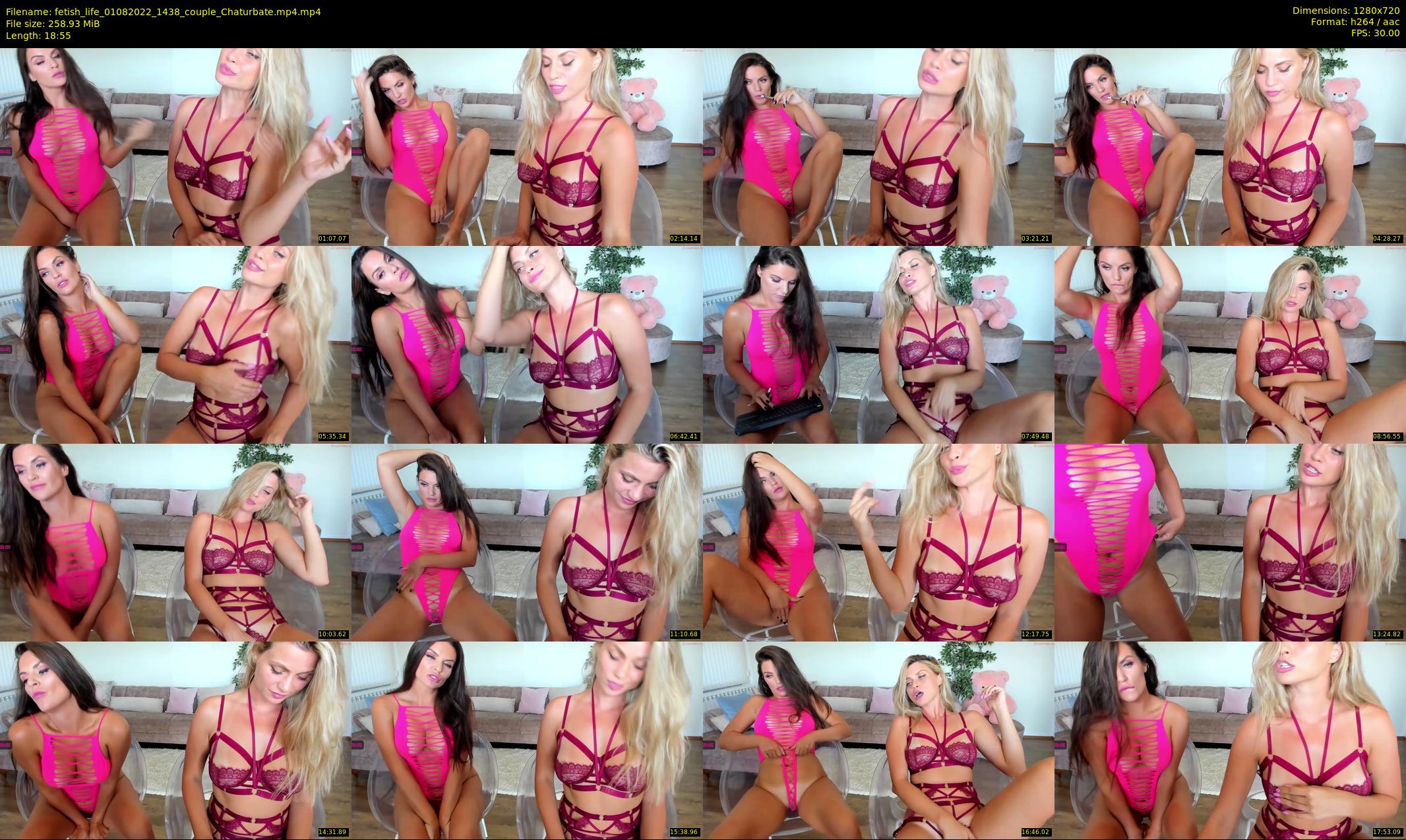 fetish_life — 19 minute Chaturbate female cam show recording, 720p, Aug 1, 2022