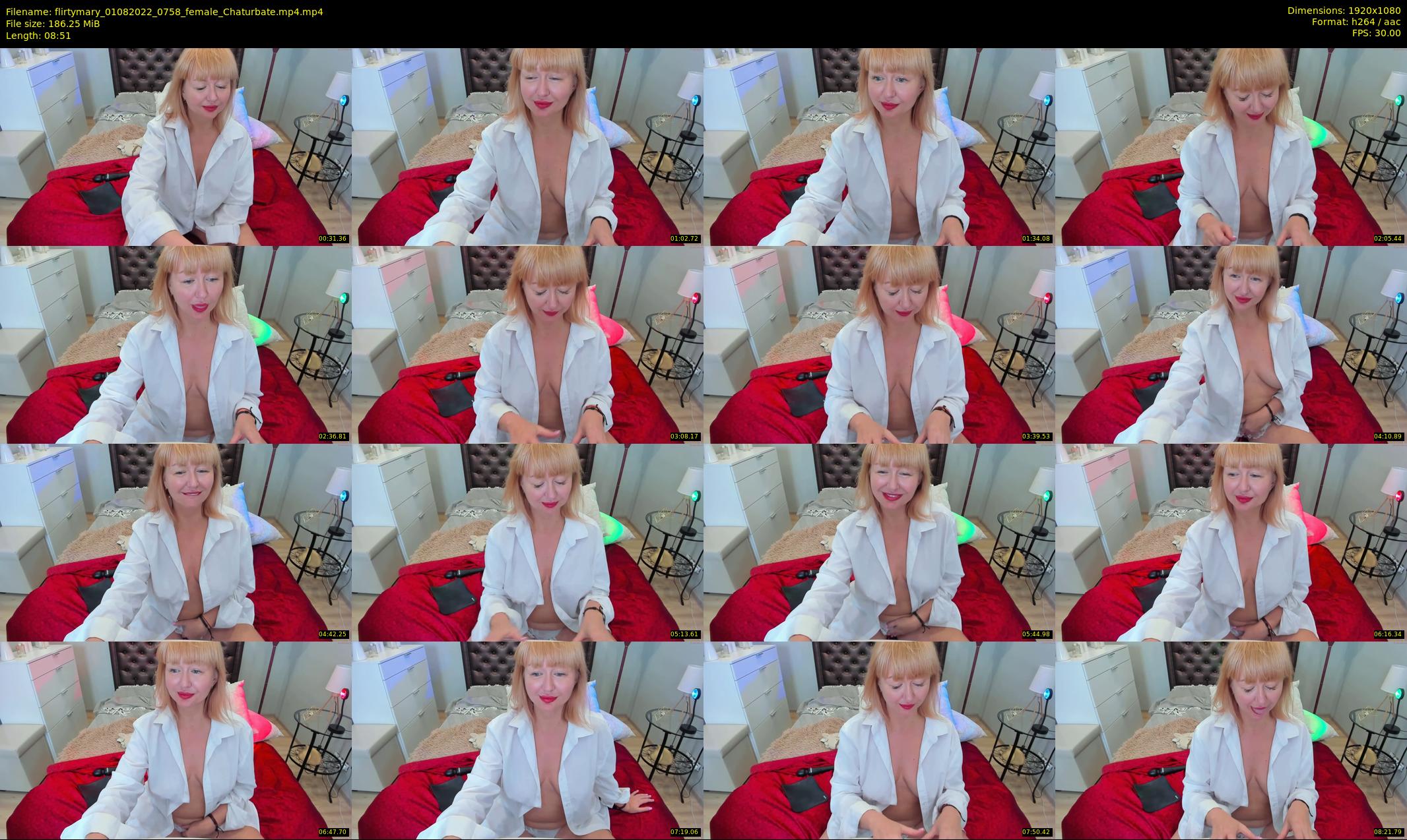 flirtymary — 9 minute Chaturbate female cam show recording, 1080p, Aug 1, 2022