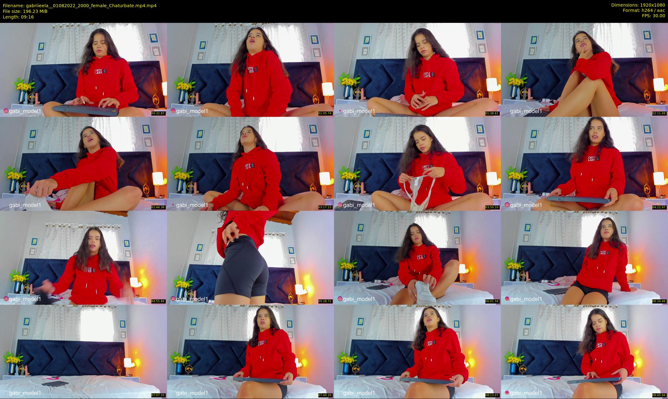gabriieela_ — 10 minute Chaturbate female cam show recording, 1080p, Aug 1, 2022
