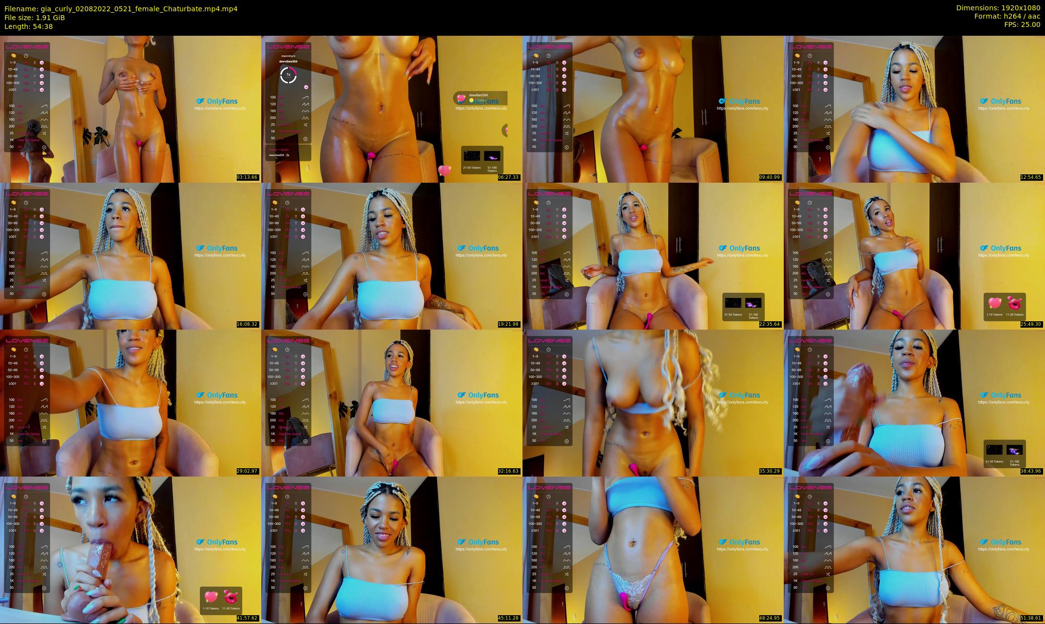 gia_curly — 55 minute Chaturbate female cam show recording, 1080p, Aug 2, 2022